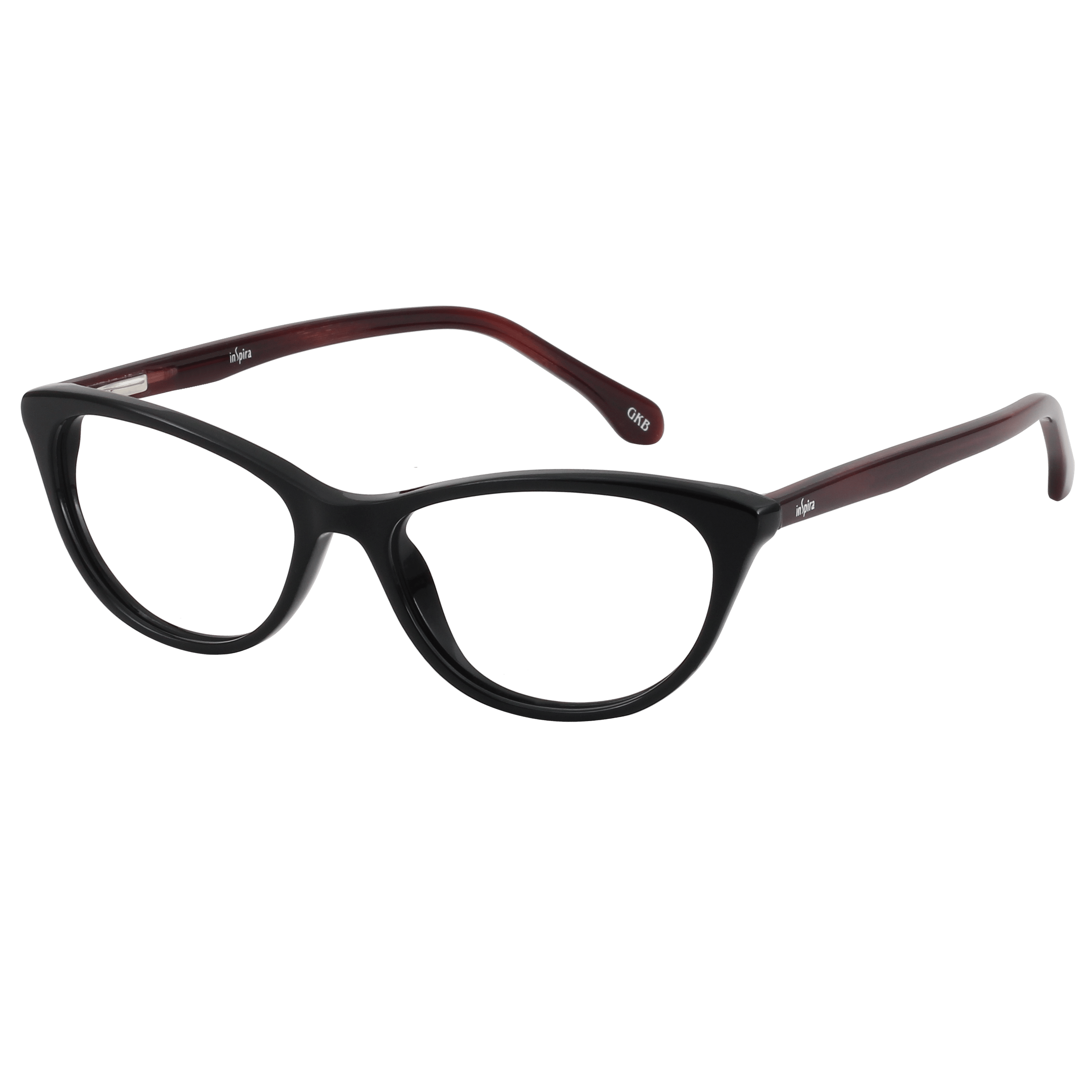 Inspira 2563 Frame Black Female Full Shell — Black frame