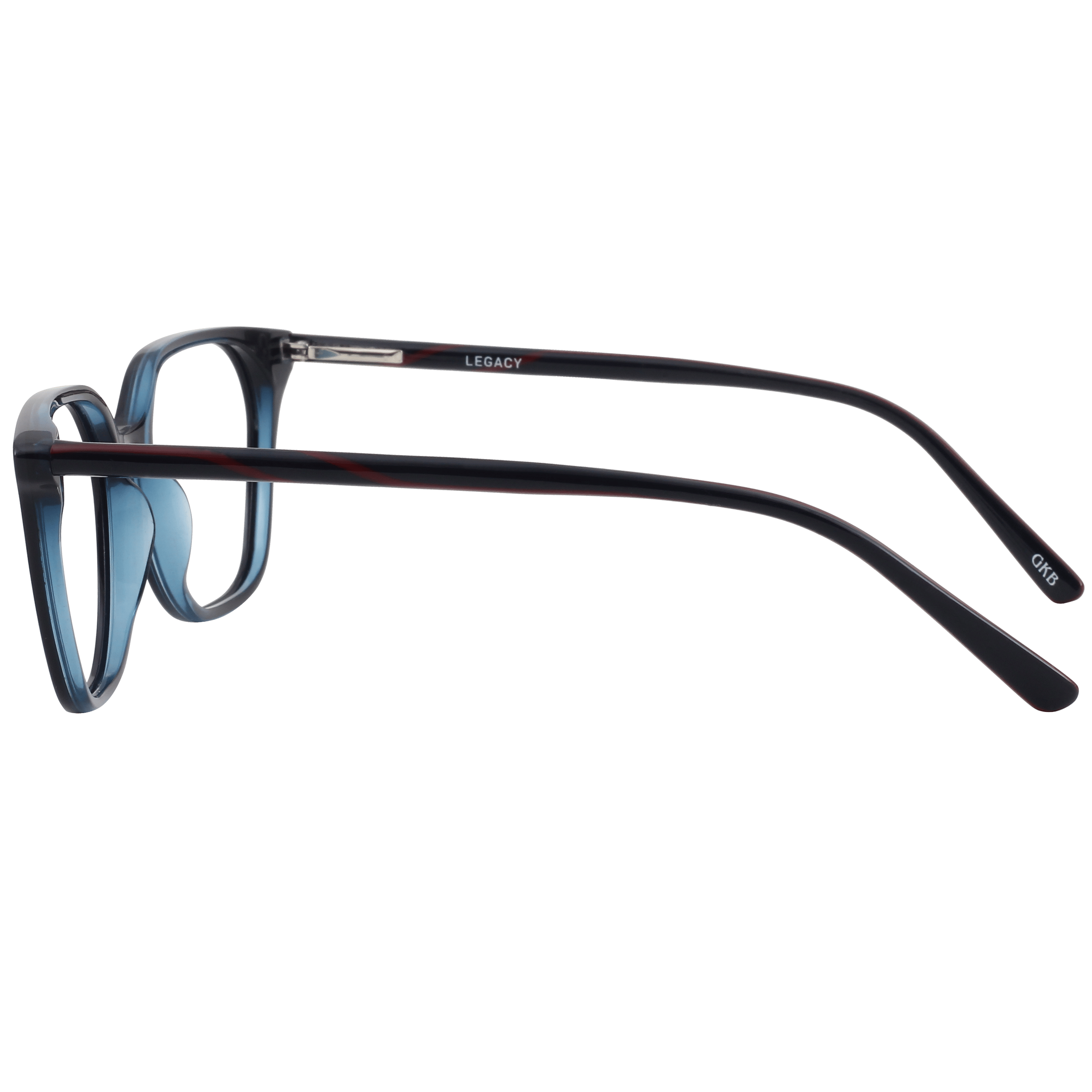 Inspira 5311 Frame Blue Female Full Shell Frame — Blue frame — view 3
