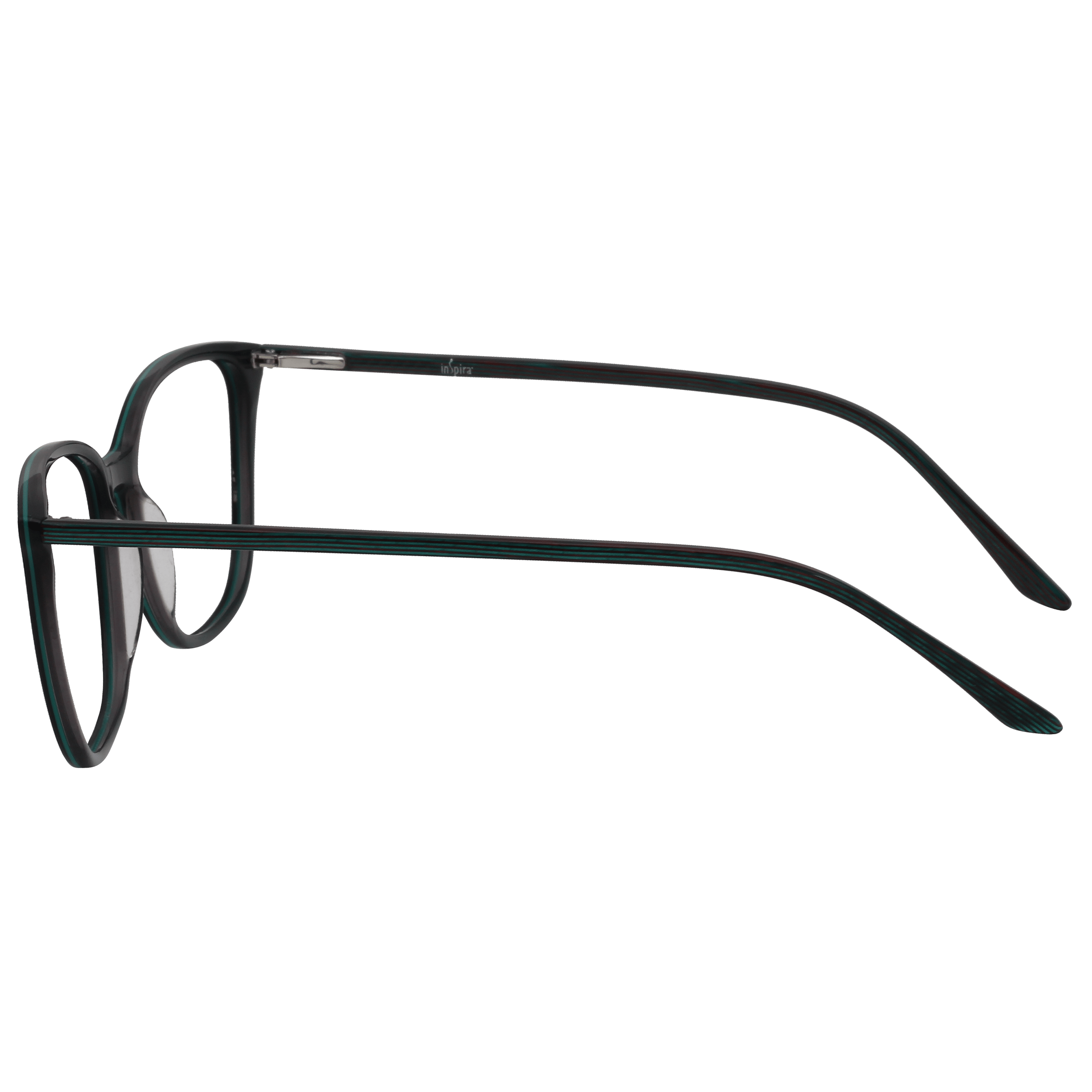 Inspira 5316 Frame Black Female Full Shell Frame — Black frame — view 3