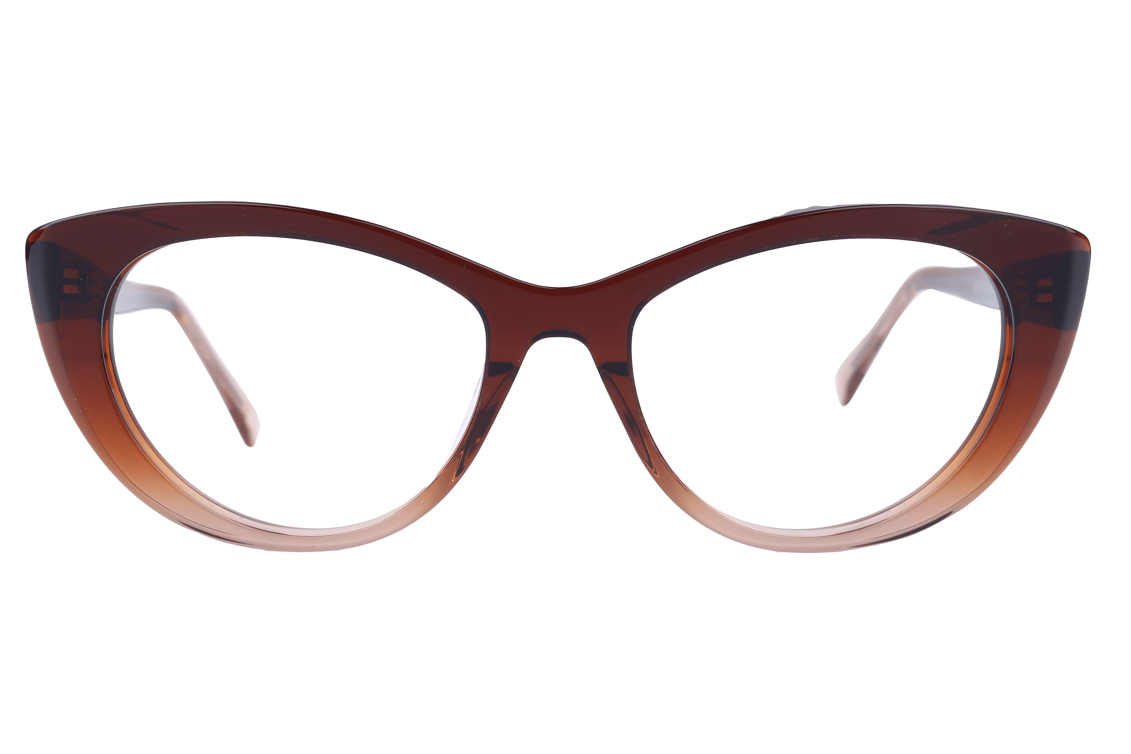 Inspira AS6313 Frame Brown Female Full Shell Frame — Brown frame — view 2