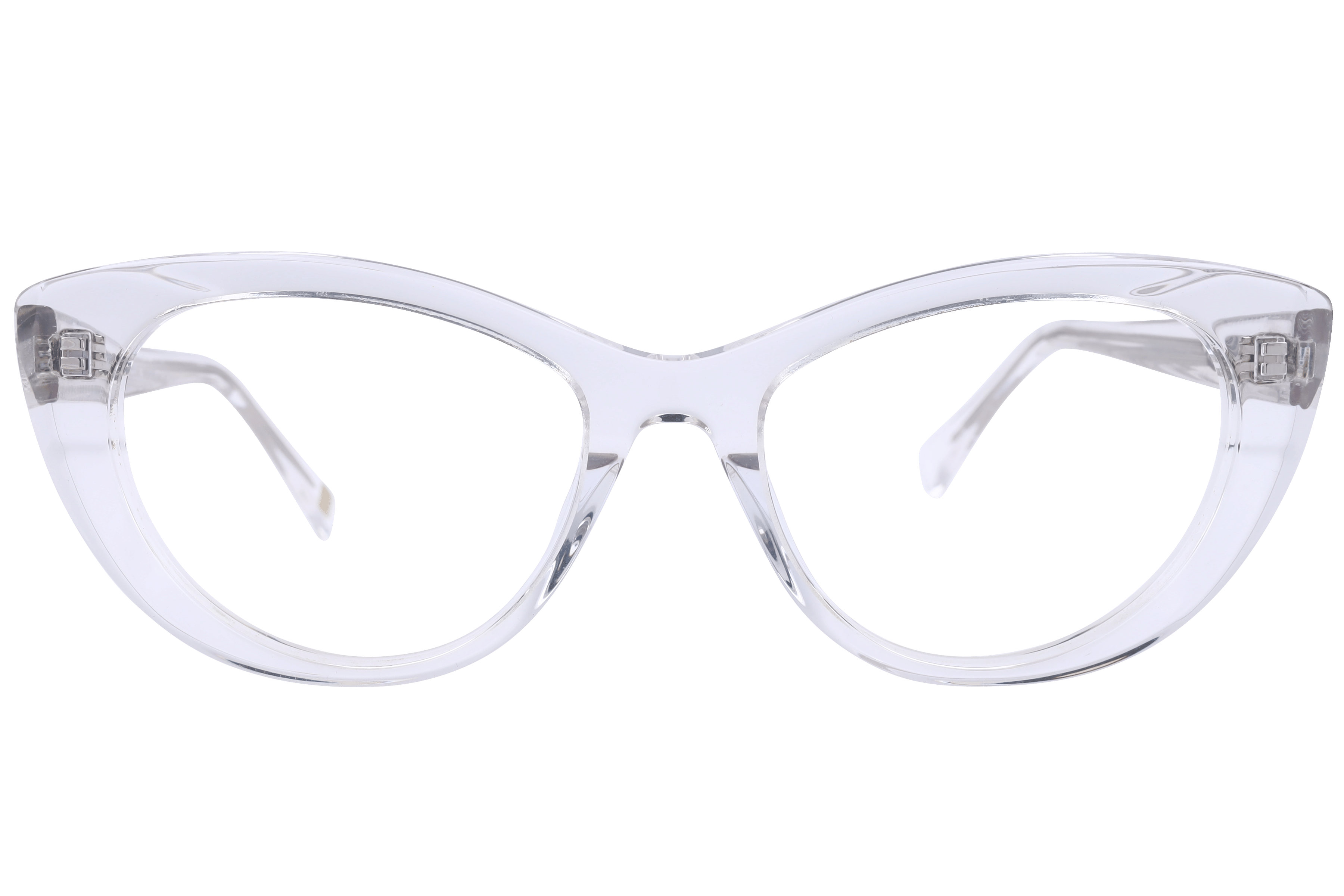 Inspira AS6313 Frame Transparent Female Full Shell Frame — Transparent frame — view 2