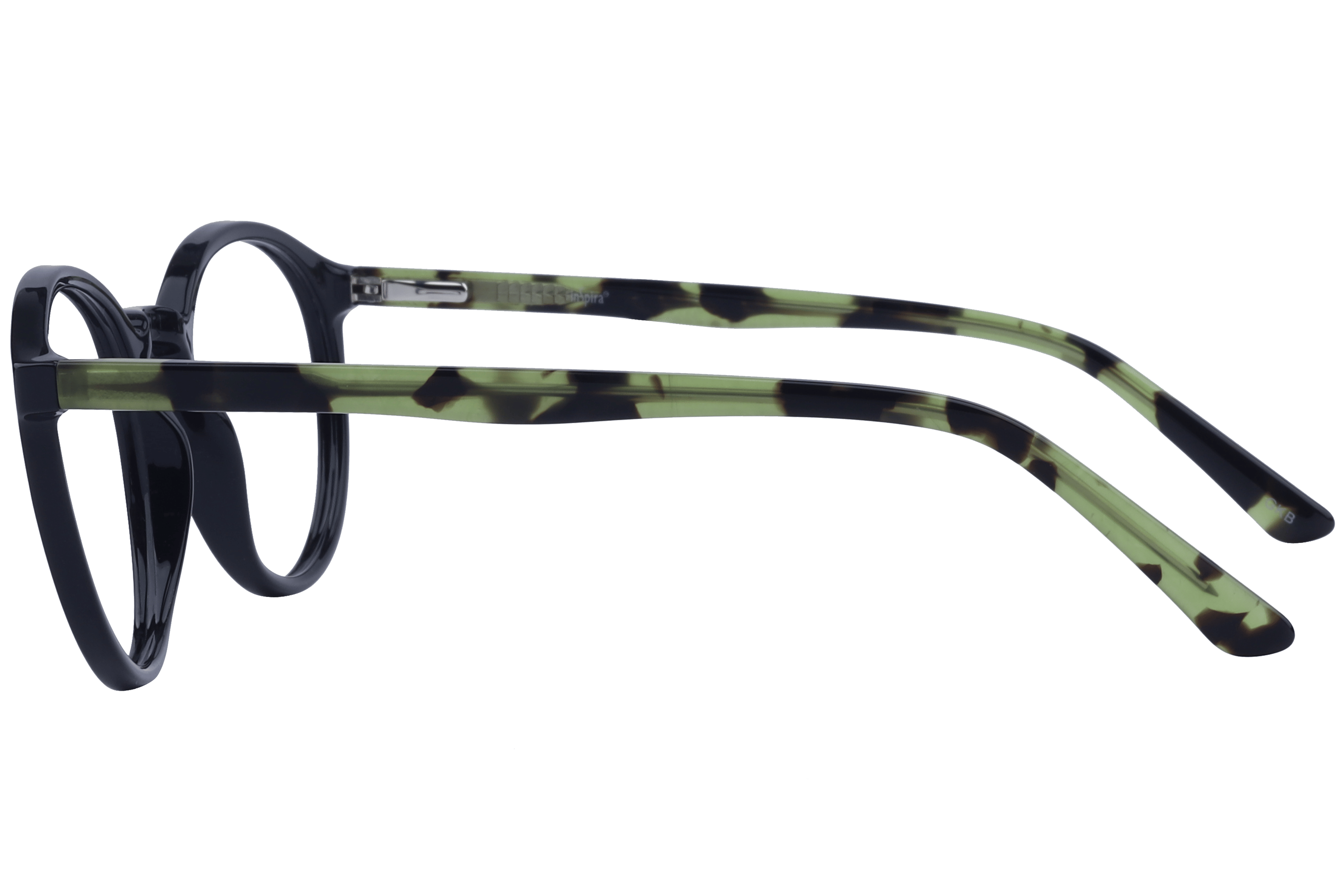 Inspira 1005 Frame Black Female Full Shell Frame — Black frame — view 3