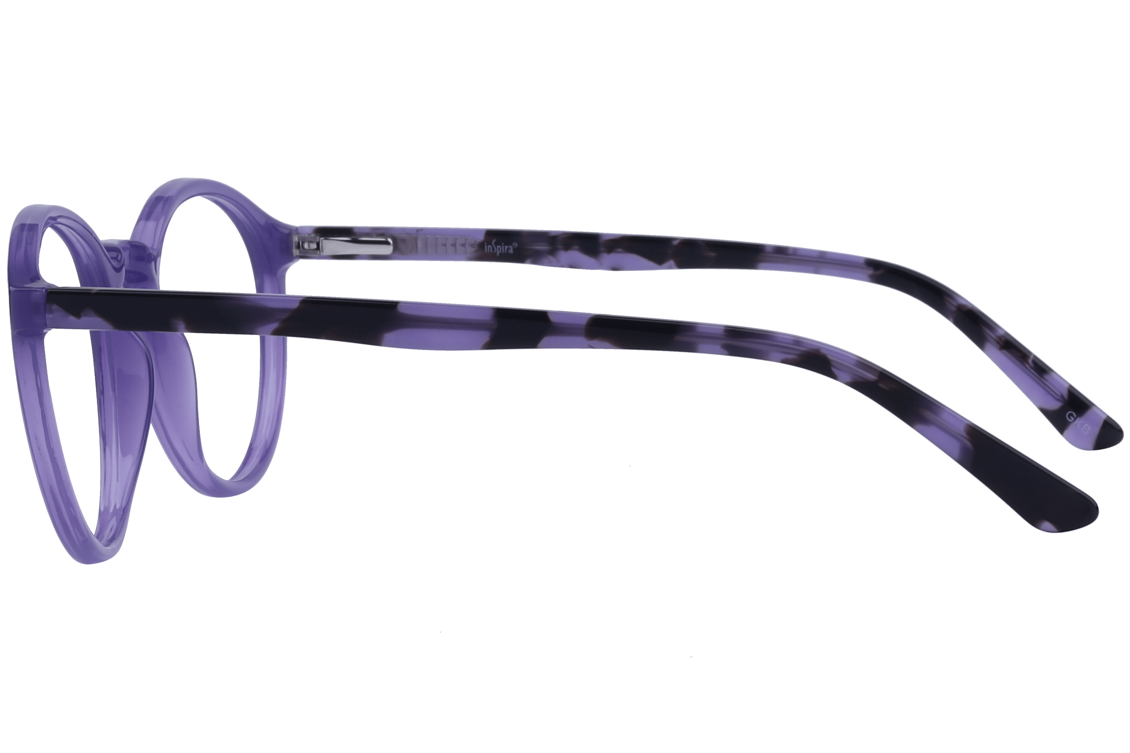 Inspira 1005 Frame Violet Female Full Shell Frame — Violet frame — view 3