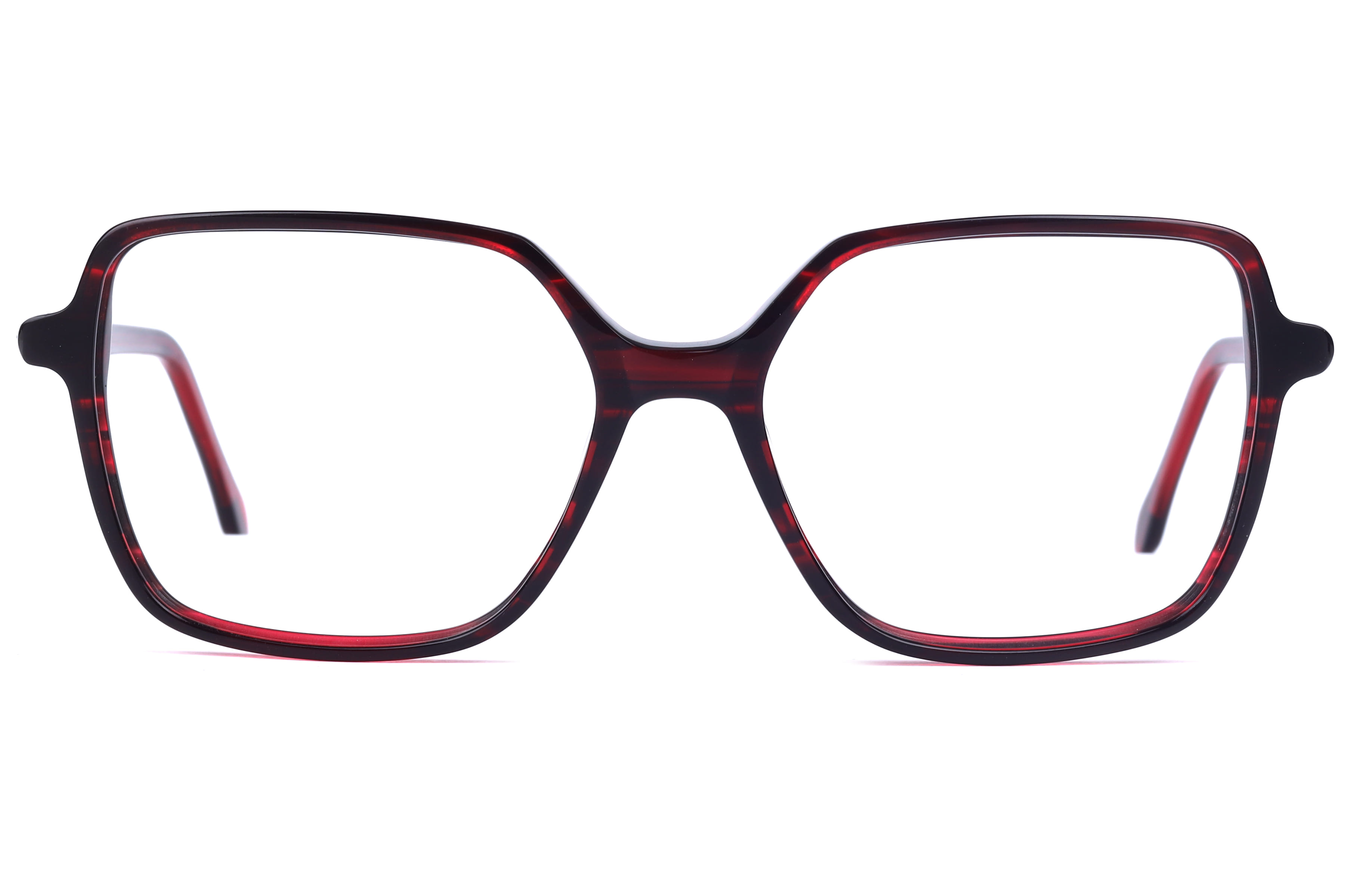Inspira M-374 Frame Maroon Female Full Shell — Maroon frame