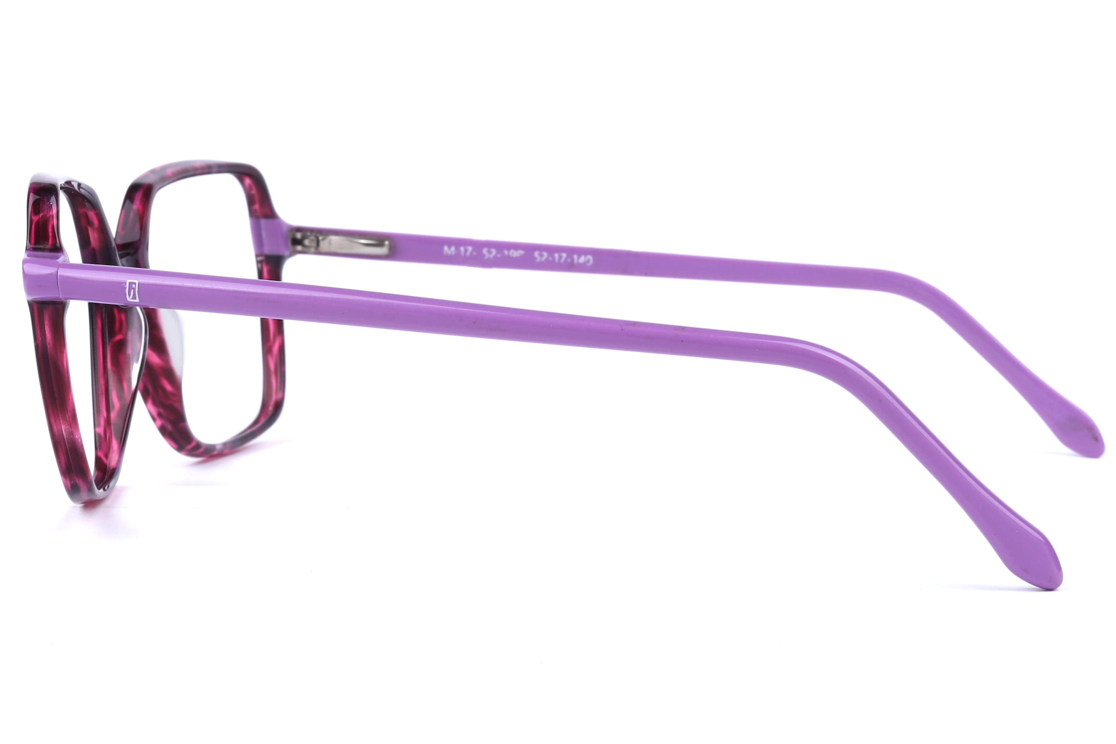 Inspira M-374 Frame Violet Female Full Shell Frame — Violet frame — view 3