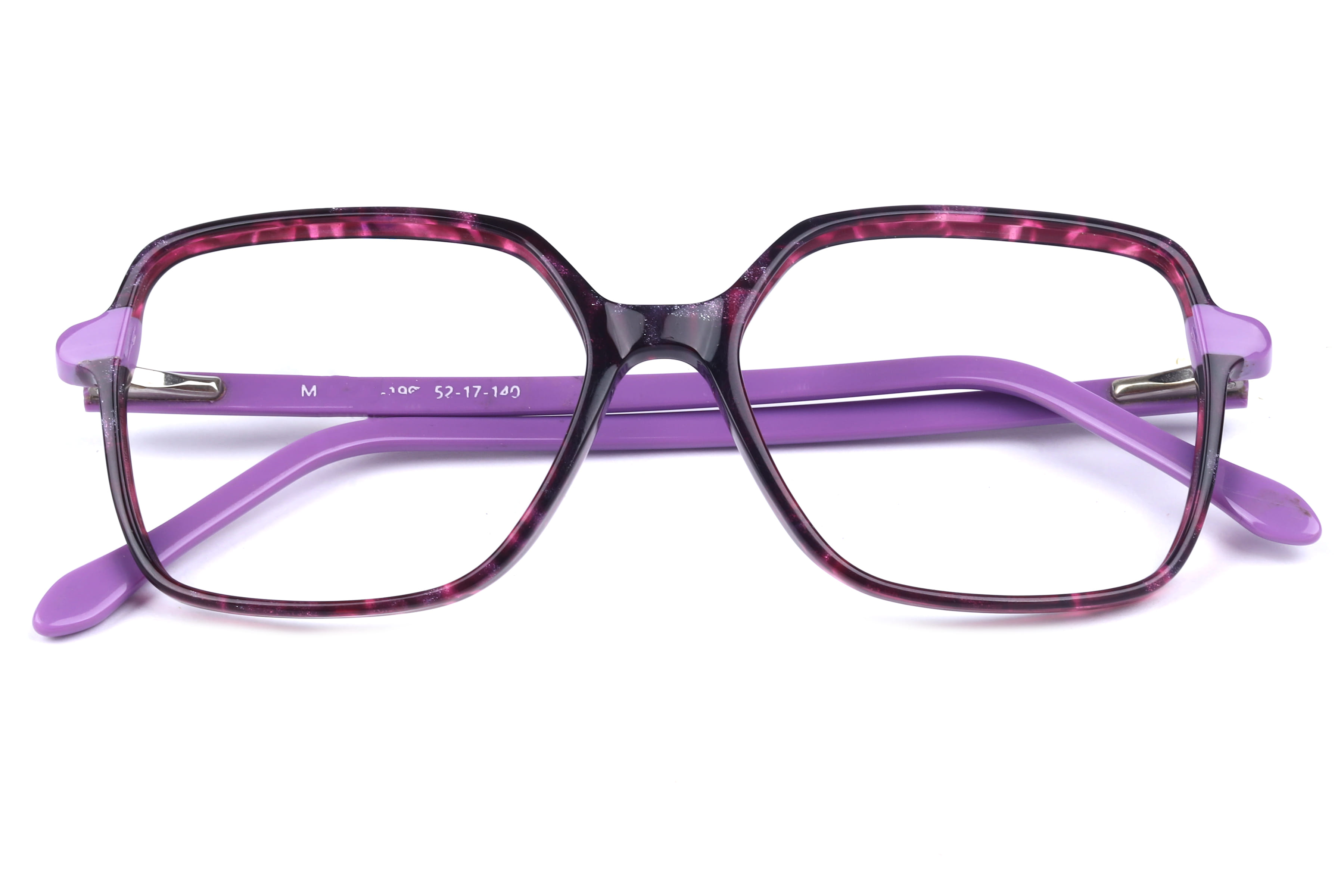 Inspira M-374 Frame Violet Female Full Shell Frame — Violet frame — view 4