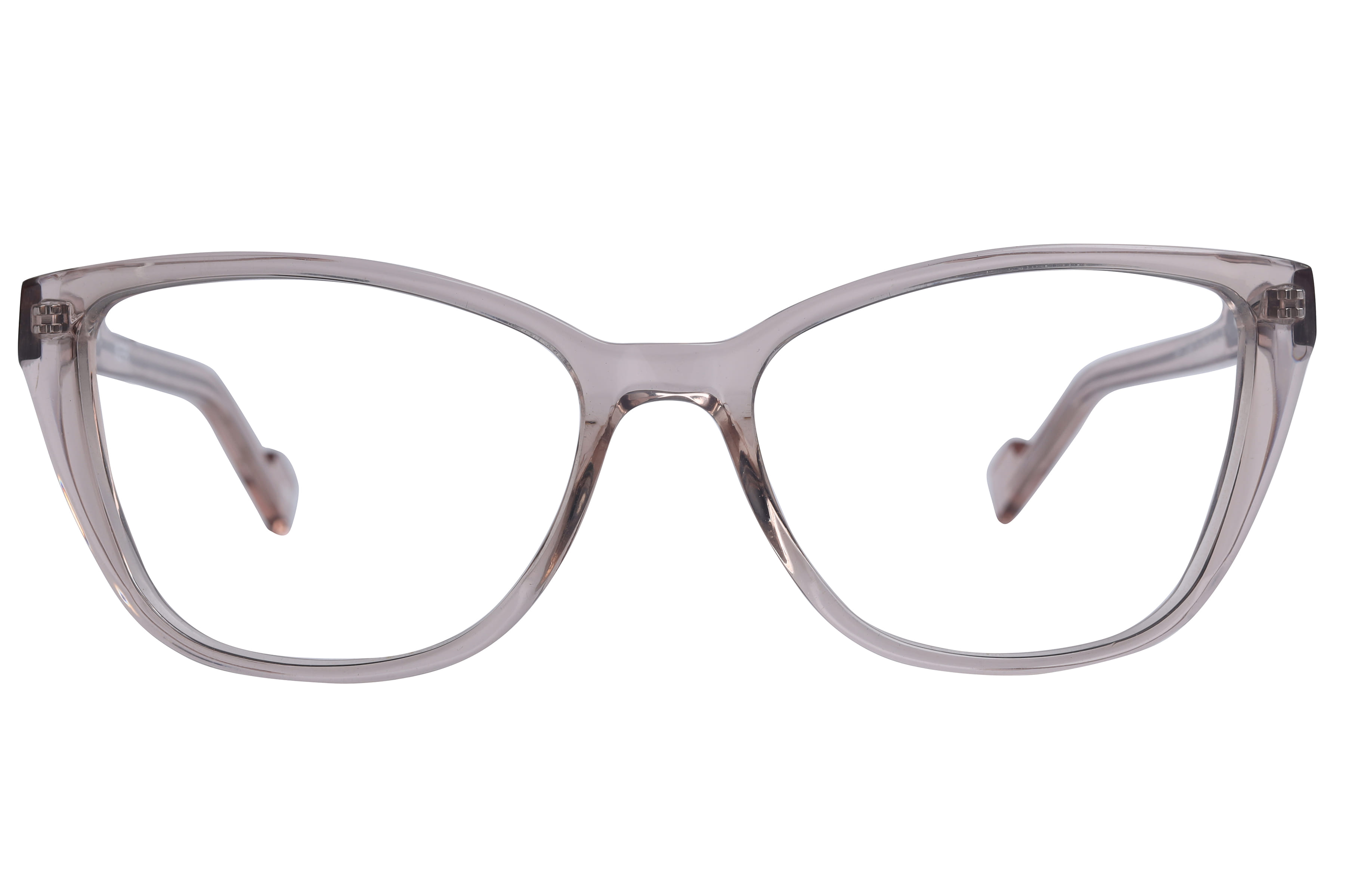 Inspira F2098 Frame Transparent Brown Female Full Shell — Transparent Green frame