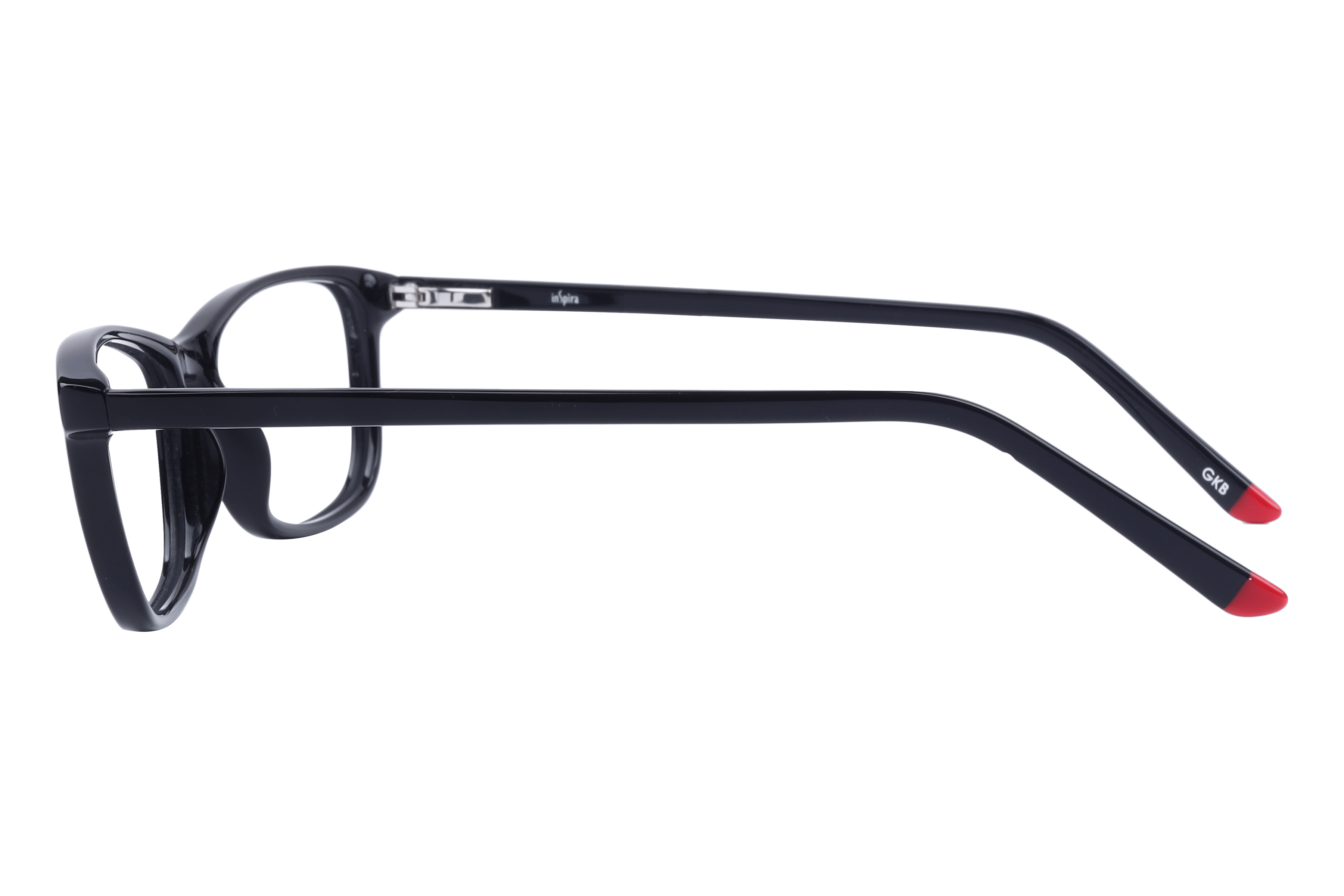 Inspira M-3213 Frame Black Female Full Shell Frame — Black frame — view 3