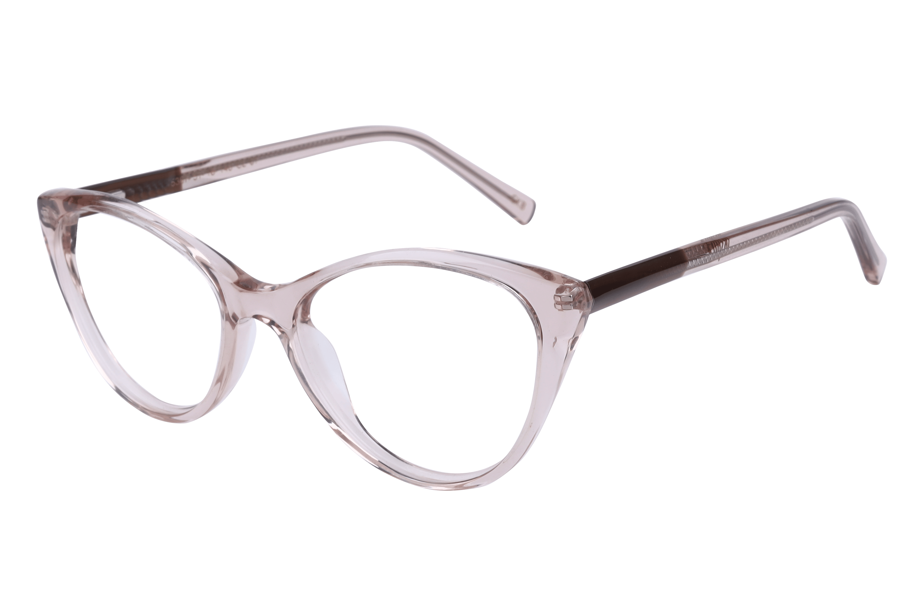 Inspira 5367 Frame Transparent Brown Female Full Shell — Transparent Green frame