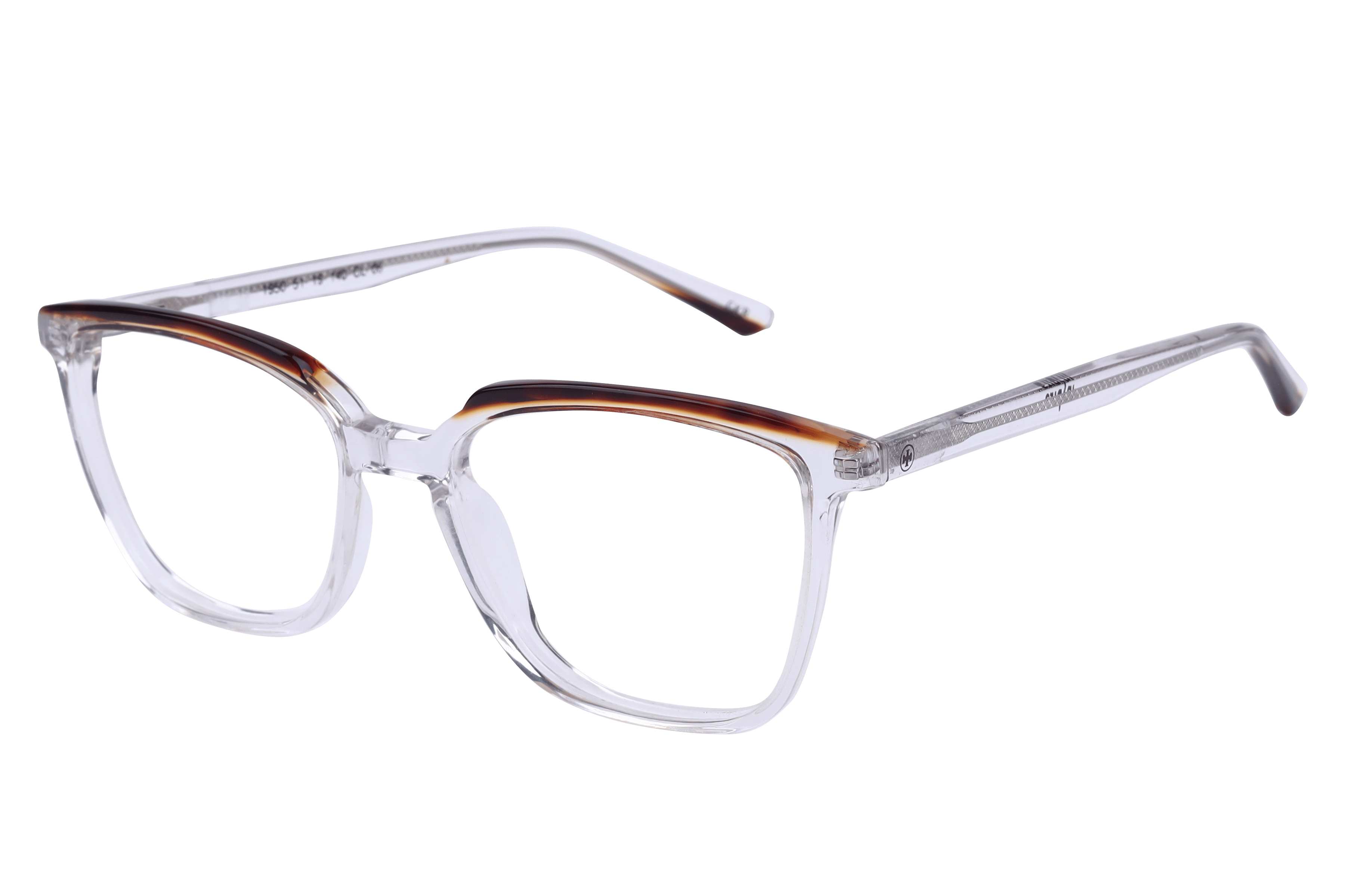Inspira 1950 Frame Transparent Female Full Shell — Transparent frame
