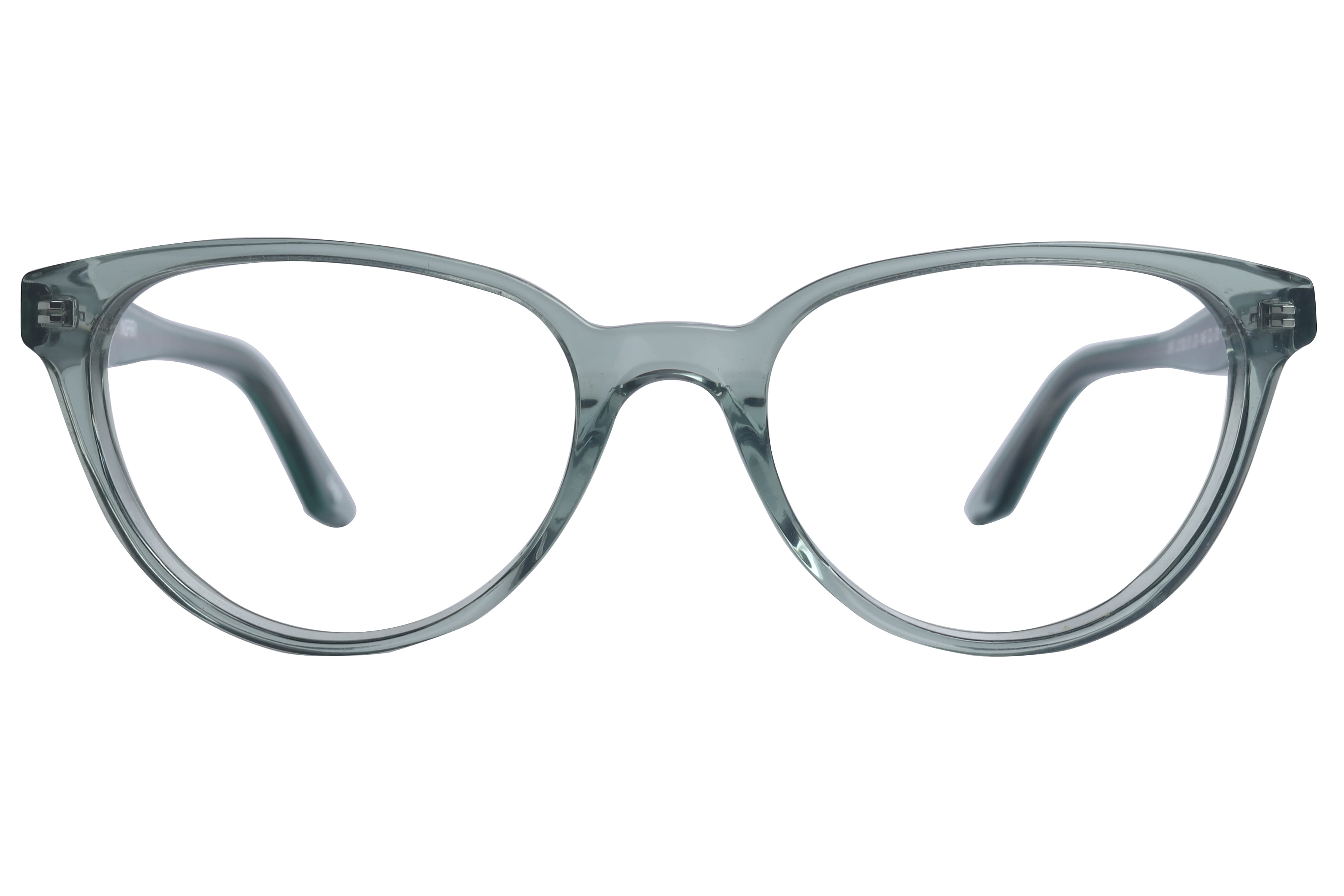 Inspira F2133 Frame Transparent Green Female Full Shell — Transparent Green frame