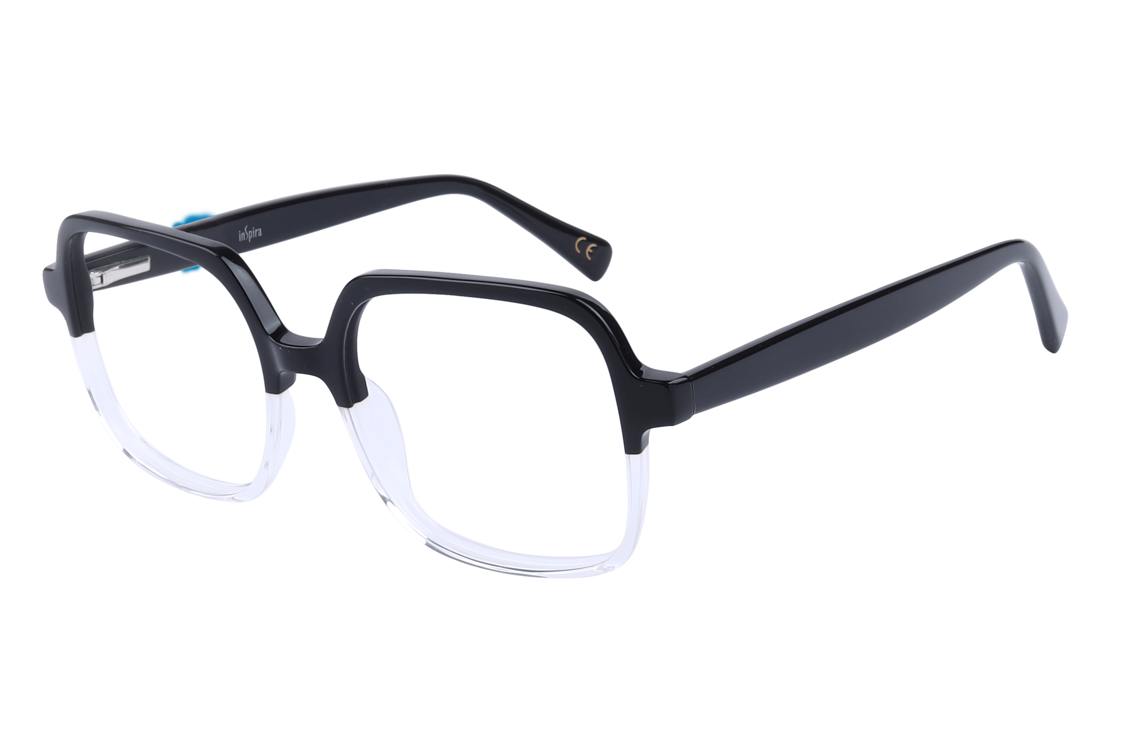 Inspira AS6424 Frame Black Female Full Shell — Black frame
