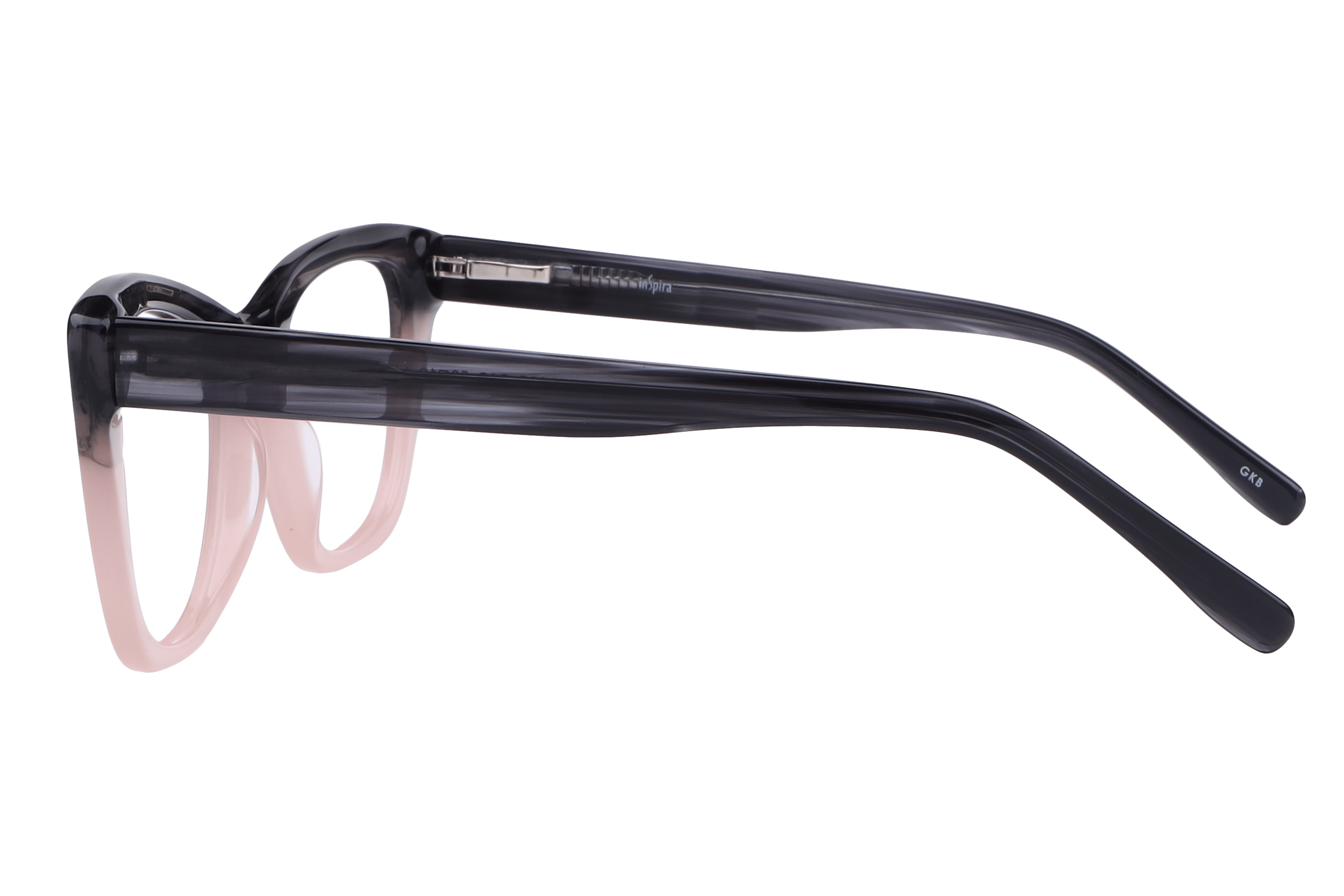 Inspira STTA035 Frame Pink Female Full Shell Frame — Pink frame — view 3