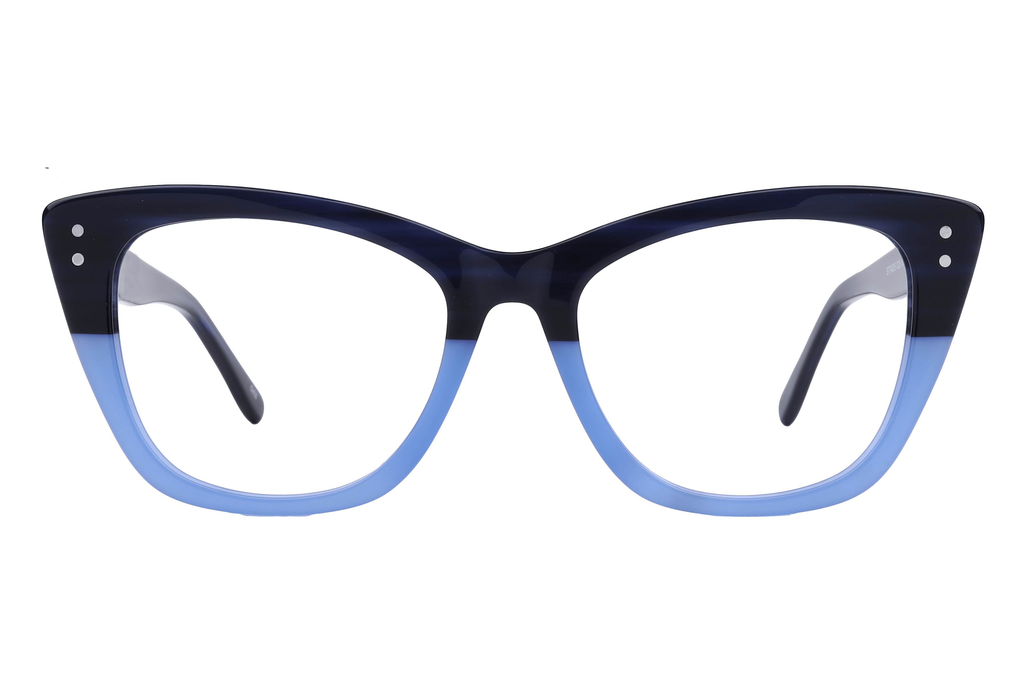 Inspira STTA035 Frame Blue Female Full Shell Frame — Blue frame — view 2