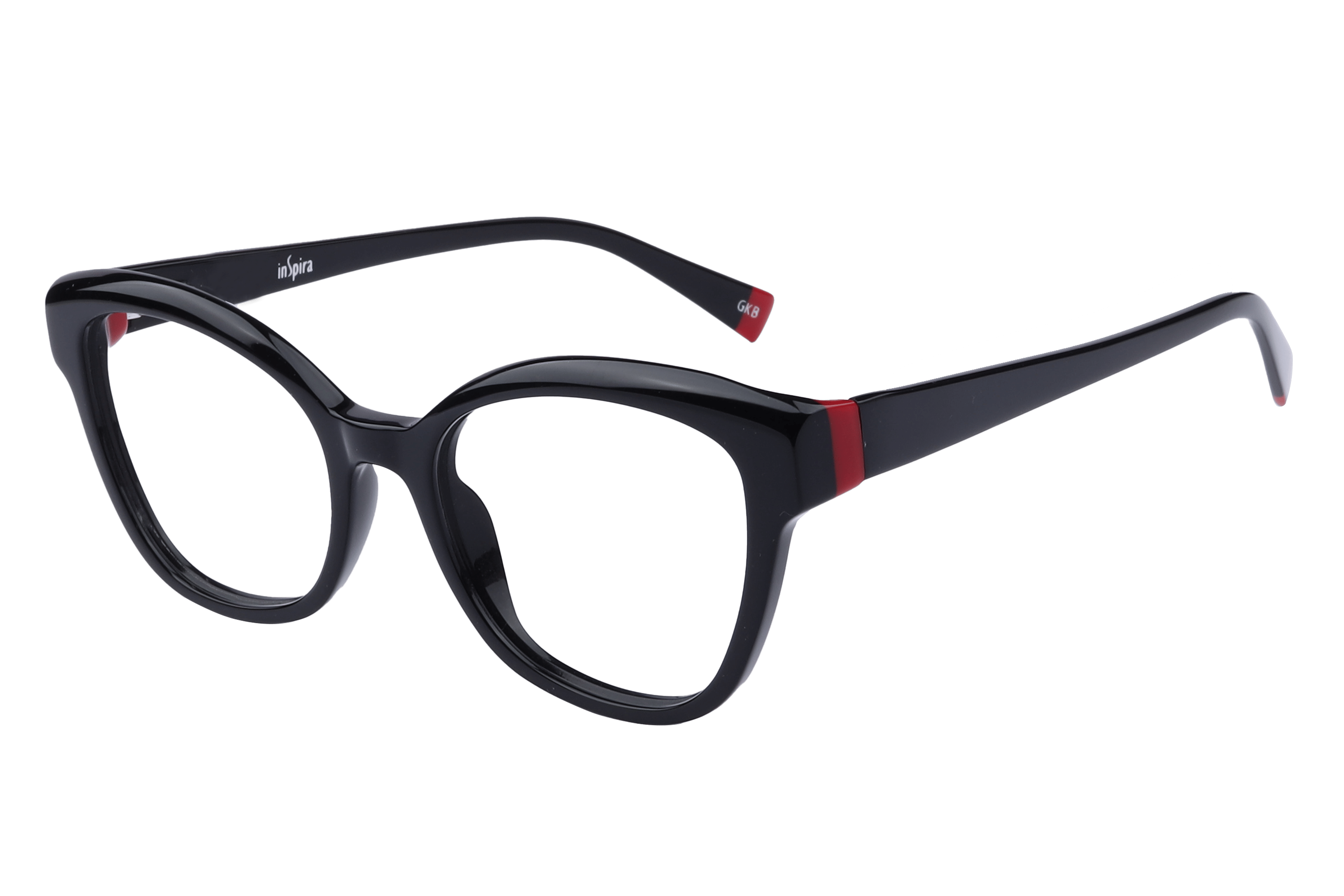 Inspira F1989 Frame Black Female Full Shell — Black frame