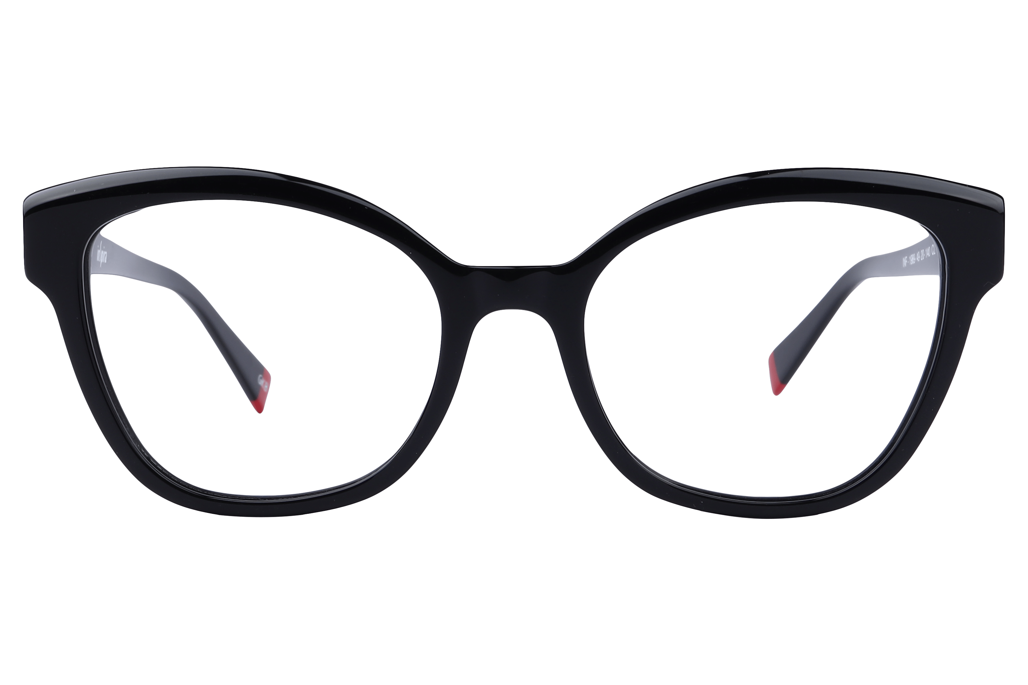 Inspira F1989 Frame Black Female Full Shell Frame — Black frame — view 2