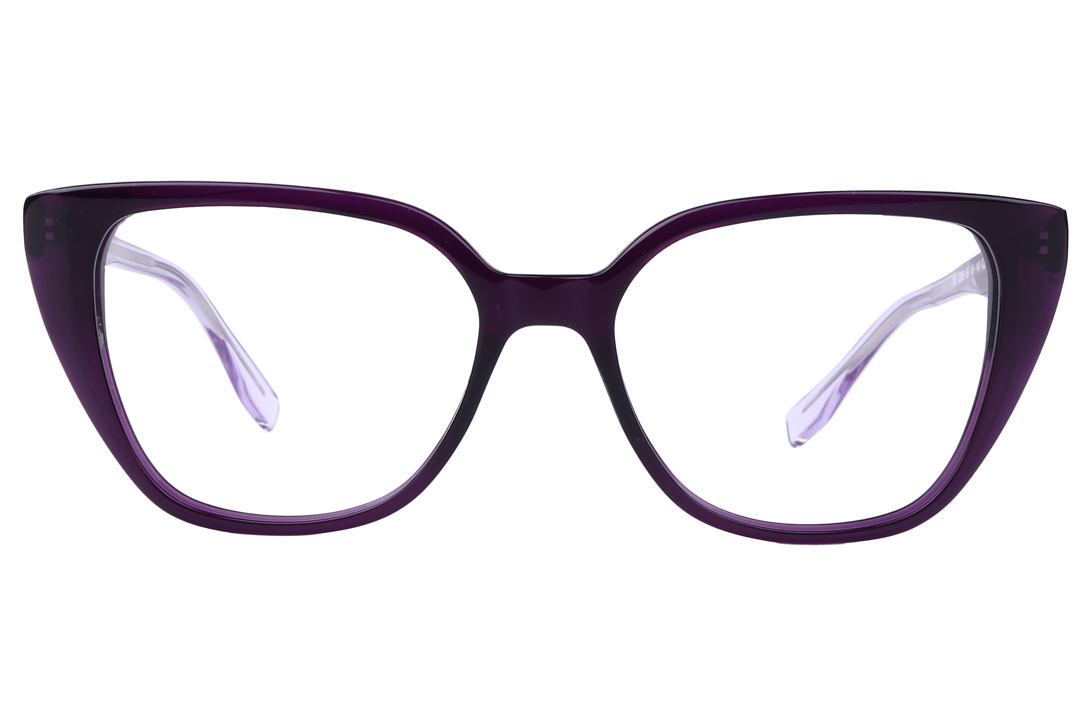 Inspira F2008 Frame Violet Female Full Shell Frame — Violet frame — view 2