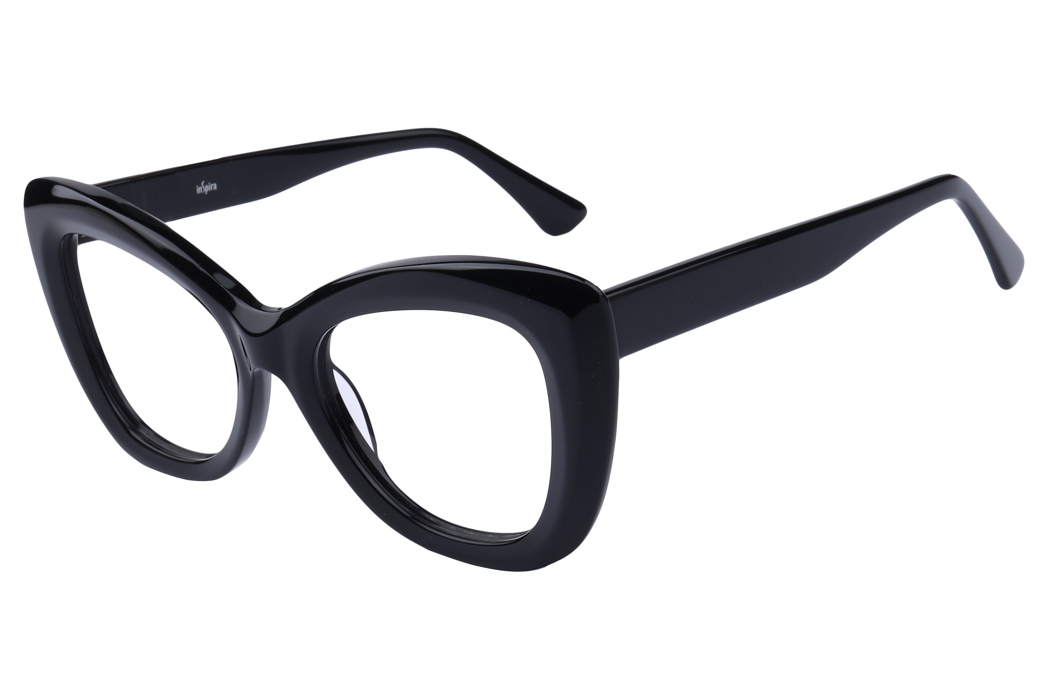 Inspira ASJ2237 Frame Black Female Full Shell — Black frame