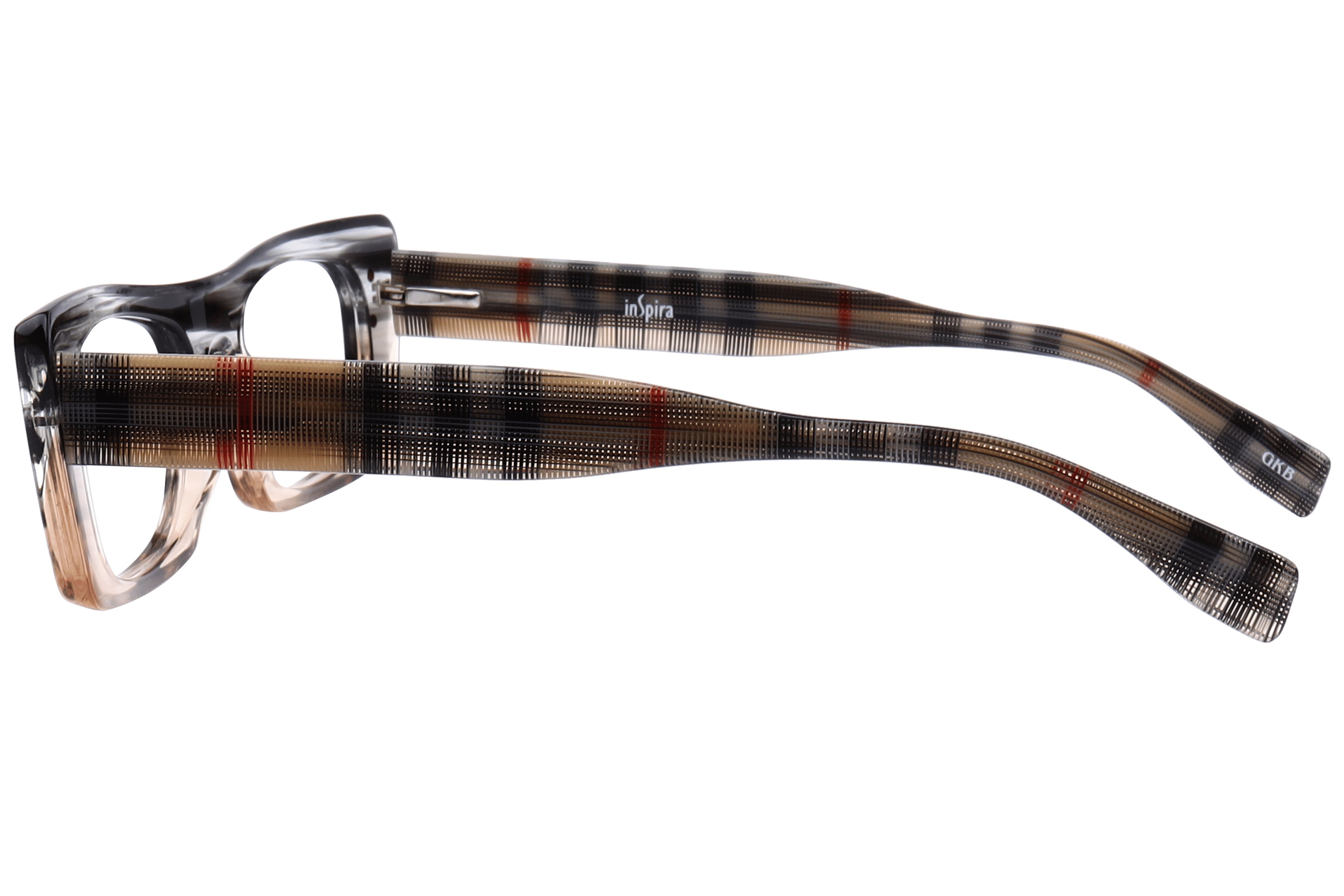 Inspira F2040 Frame Tortoise Female Full Shell Frame — Tortoise frame — view 3