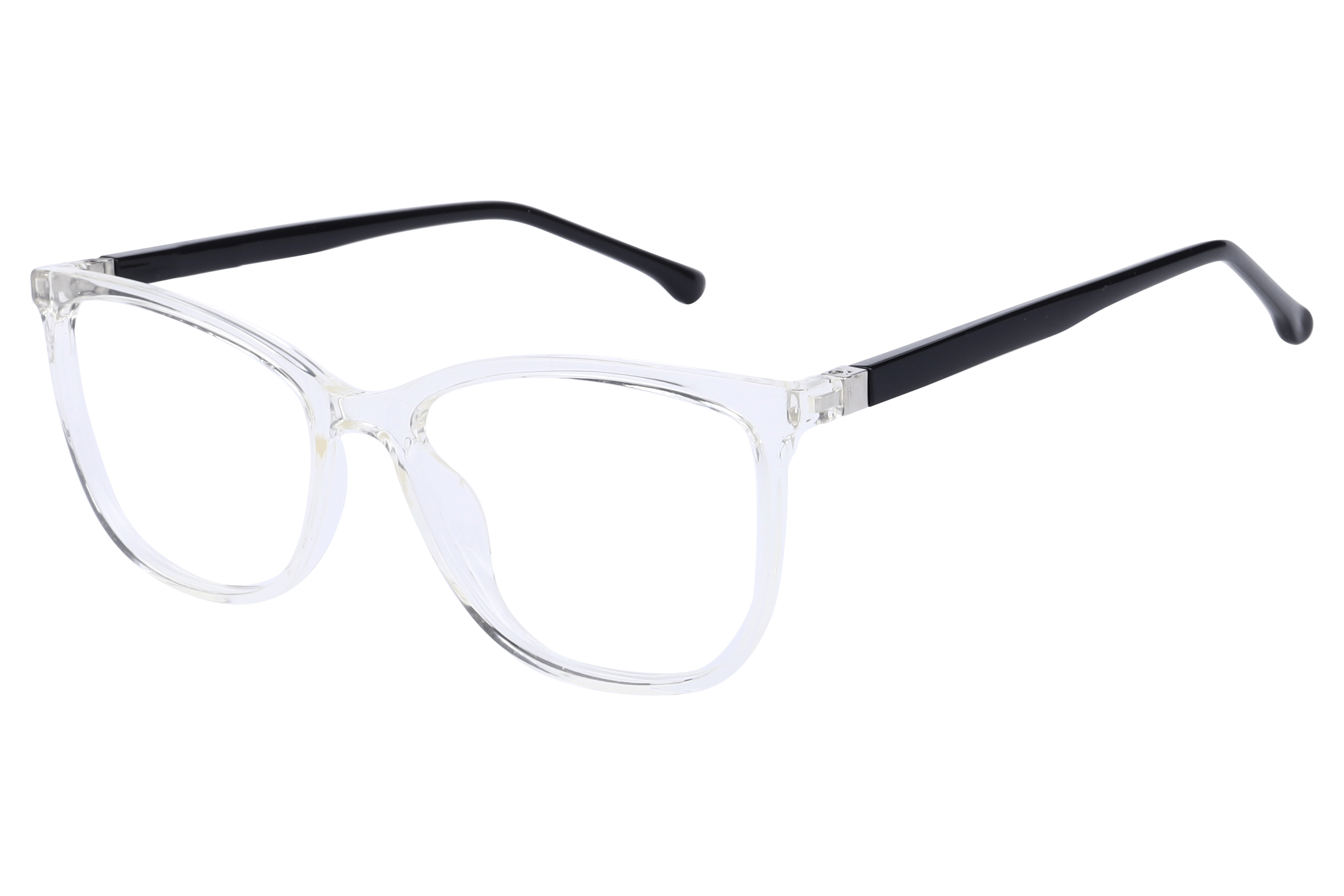 Inspira 2284 Frame Transparent Female Full Shell — Transparent frame