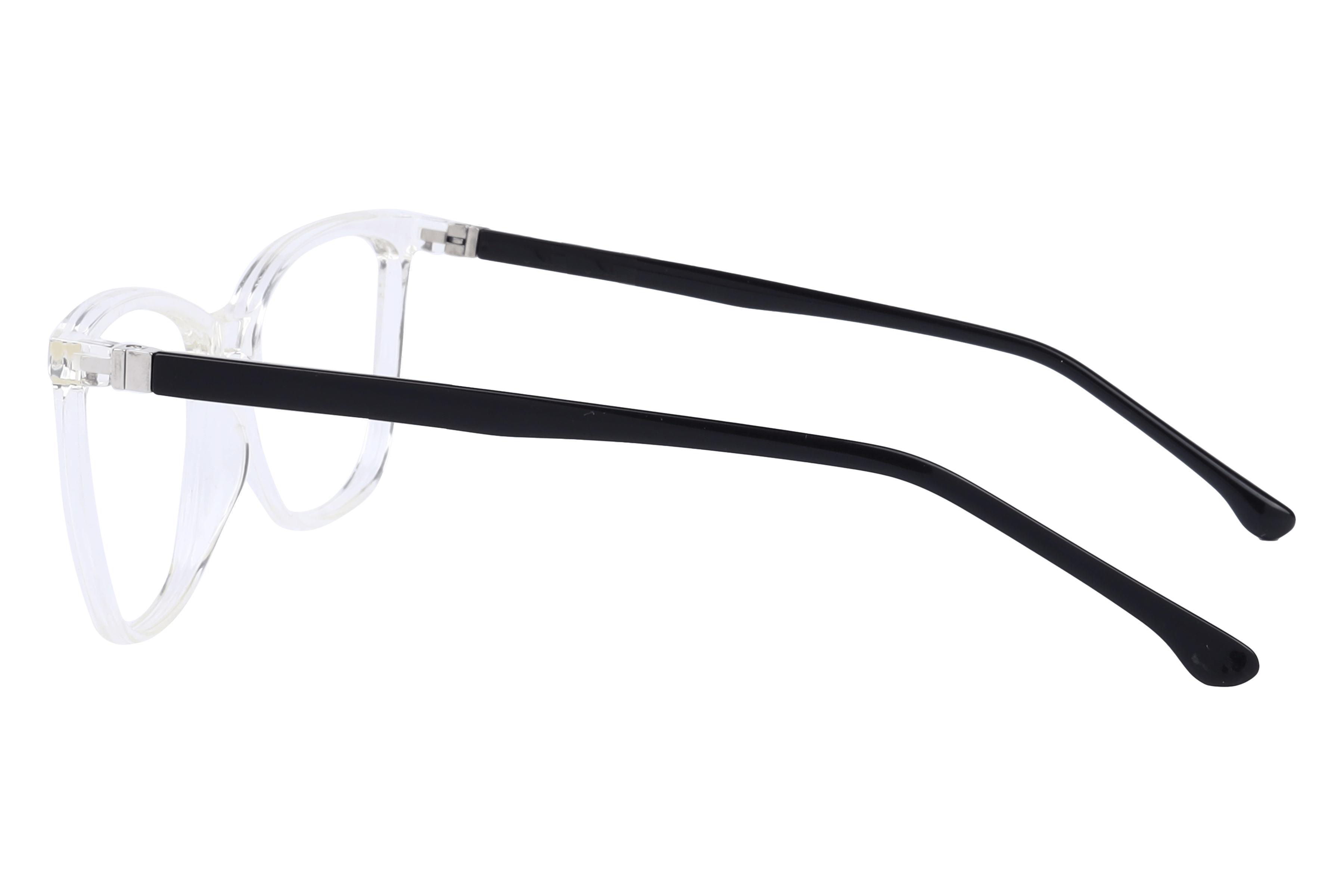 Inspira 2284 Frame Transparent Female Full Shell Frame — Transparent frame — view 3
