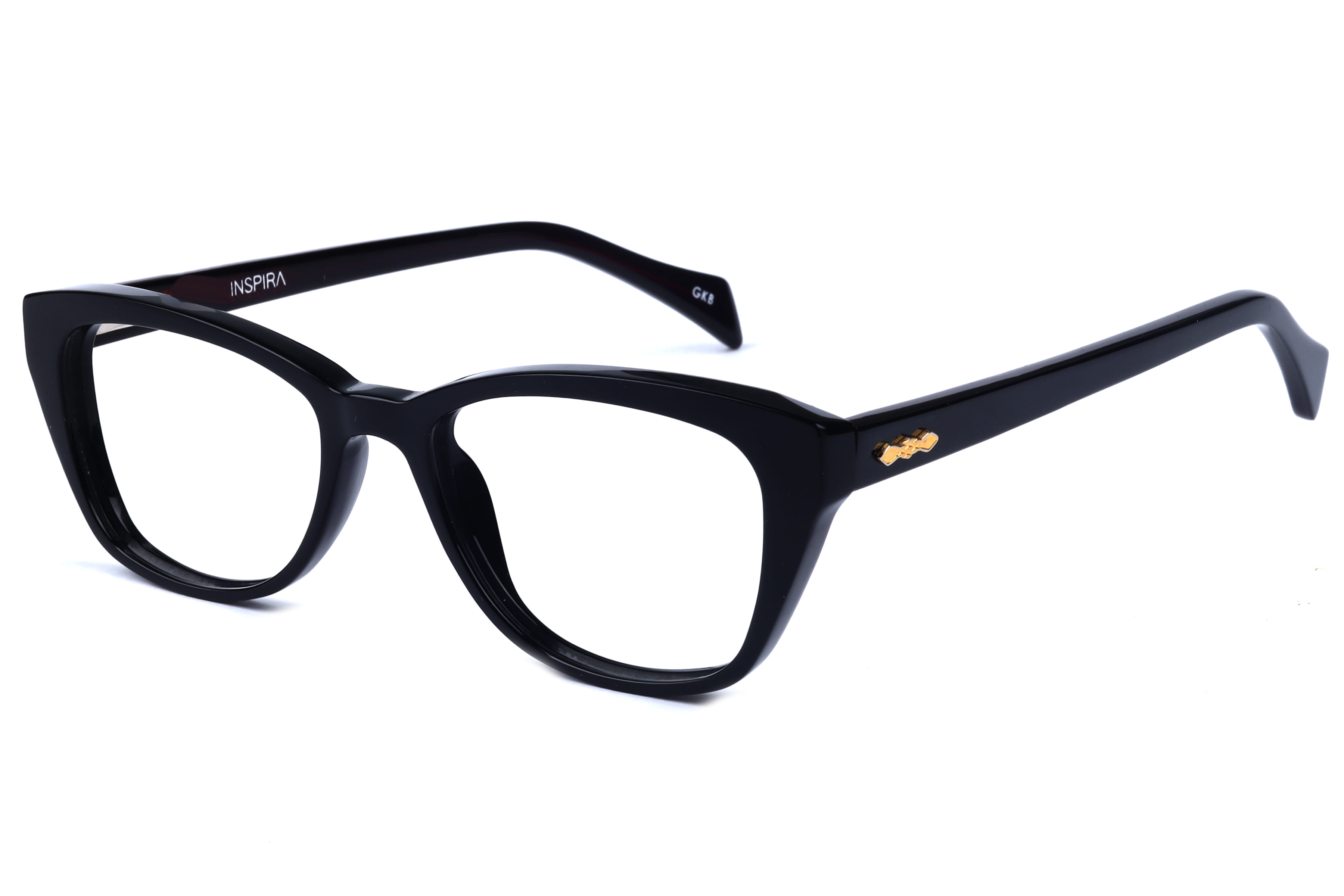 Inspira F2111 Frame Black Female Full Shell Frame — Black frame — view 1