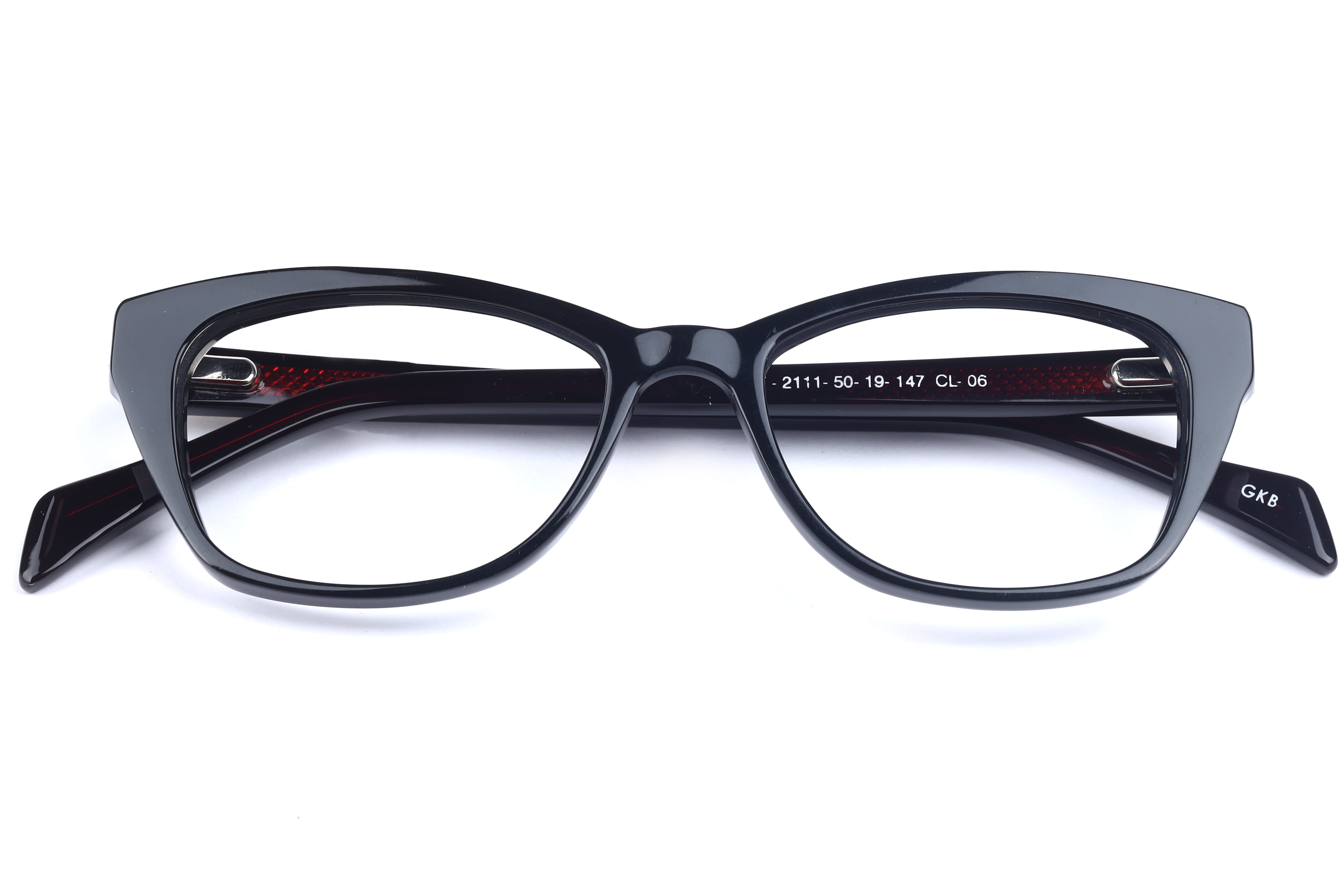 Inspira F2111 Frame Black Female Full Shell Frame — Black frame — view 4