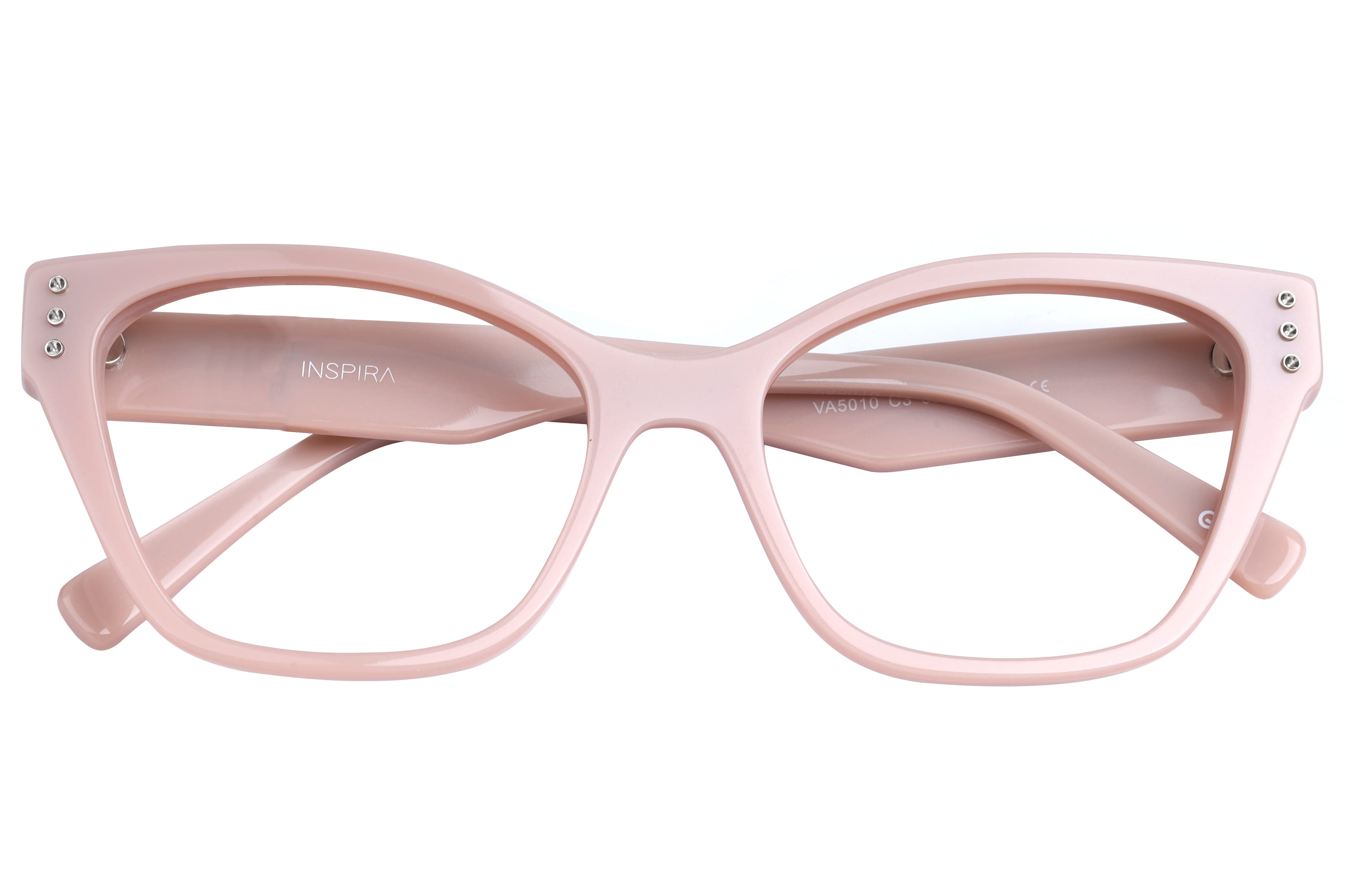 Inspira VA5010 Frame Cream Female Full Shell Frame — Cream frame — view 3