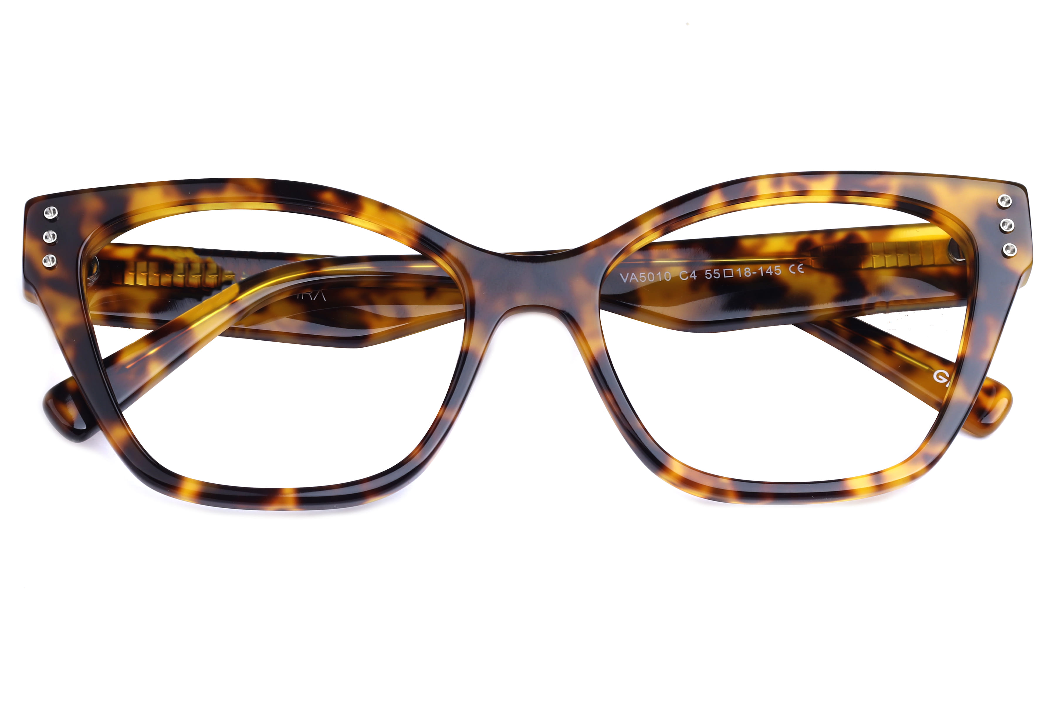 Inspira VA5010 Frame Havana Female Full Shell Frame — Havana frame — view 4
