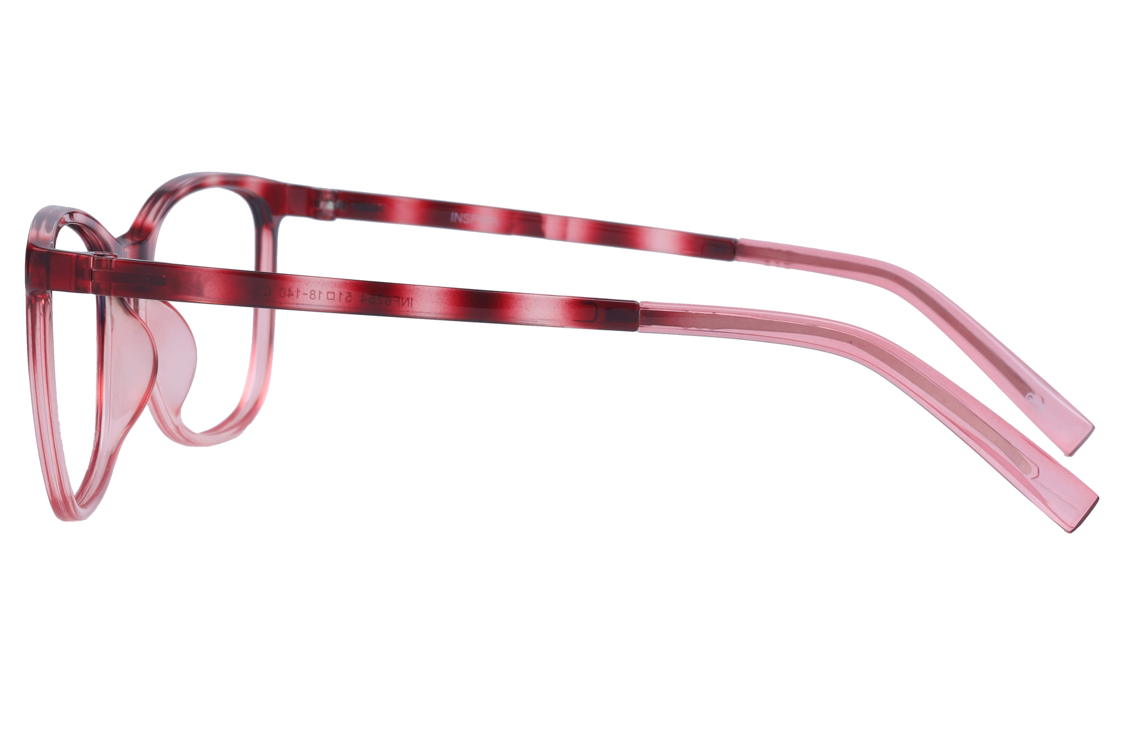 Inspira INF6754 Frame Havana Female Full Shell Frame — Havana frame — view 2