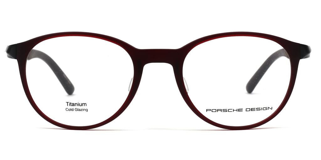 Porsche P8342 Frame Red Unisex Full Titanium Frame — Red frame
