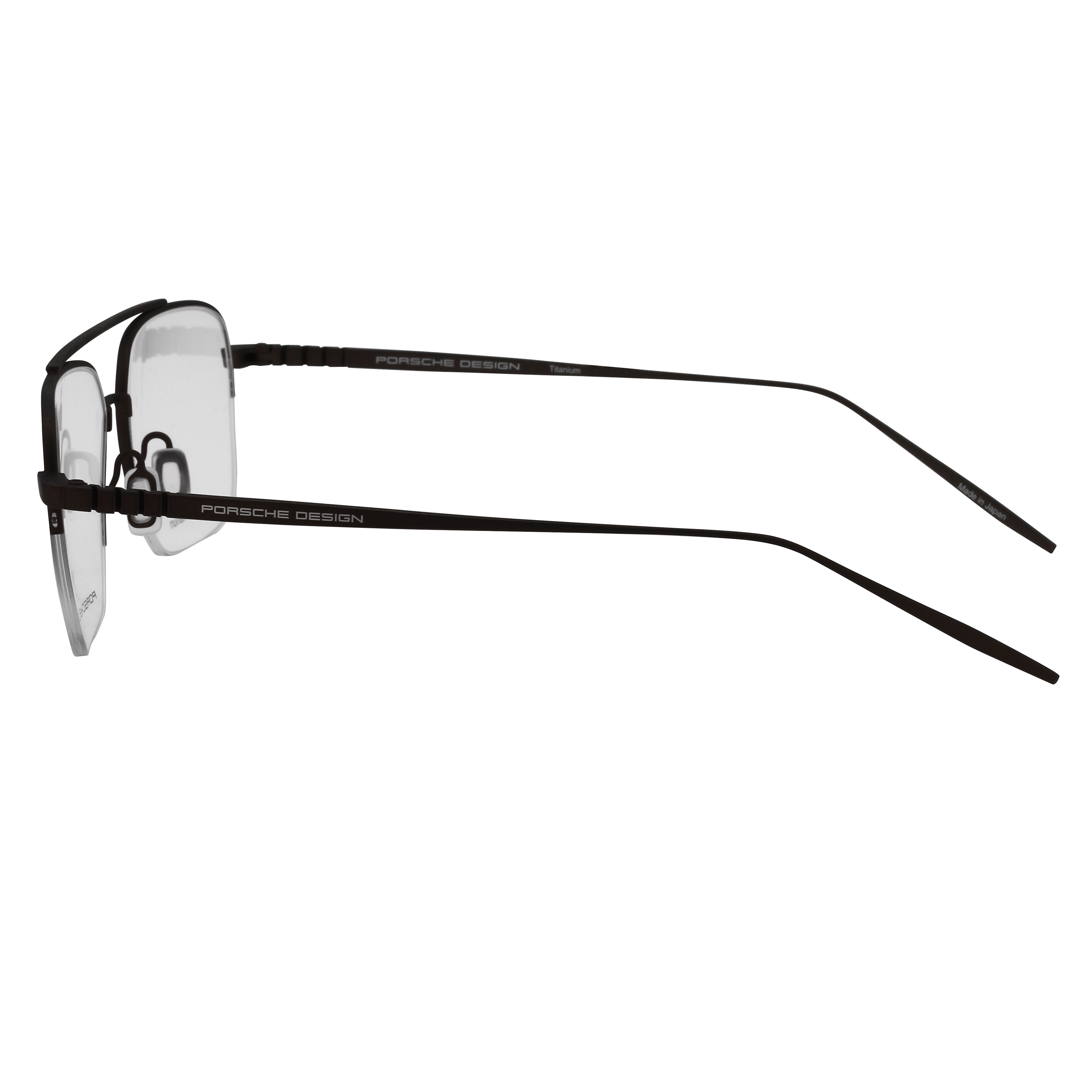 Porsche P 8359 Frame Brown Male Supra Titanium Frame — view 3