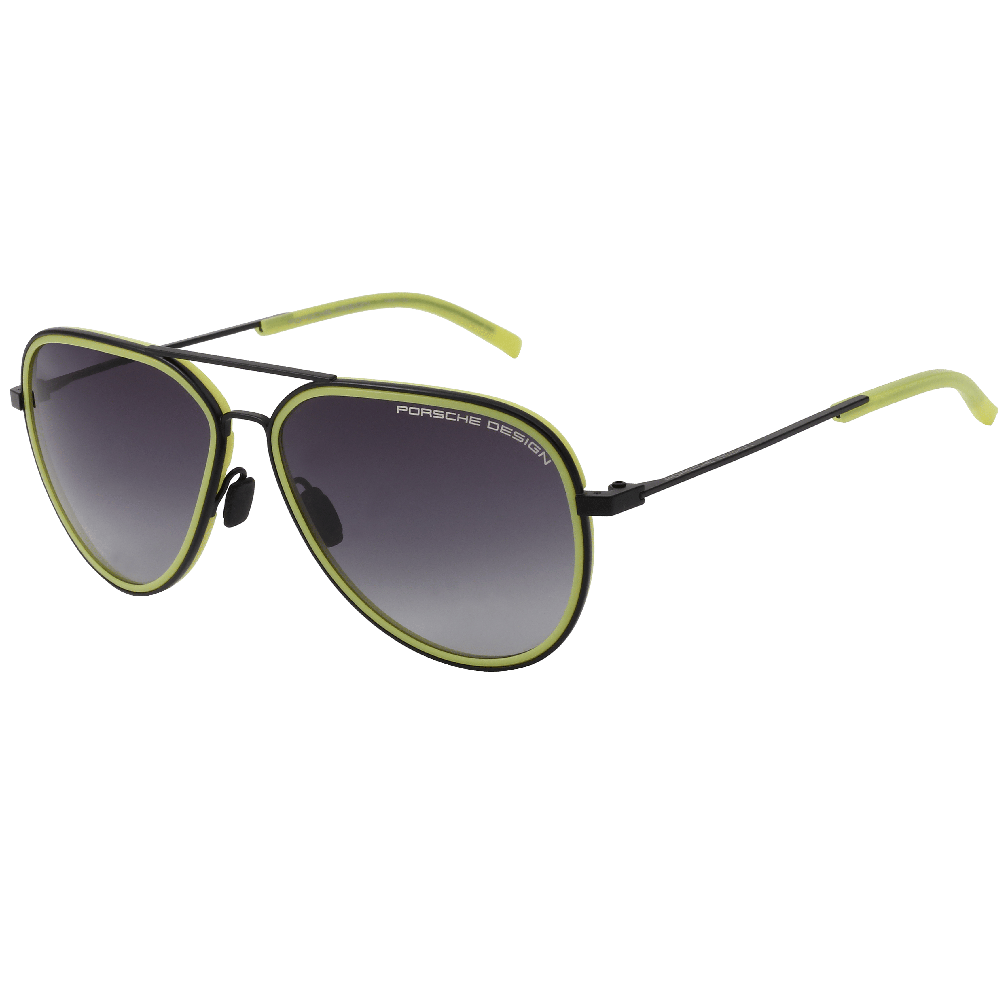 Porsche P 8691 Sunglass Black Male Full Metal Sunglass — Black frame — alternate view