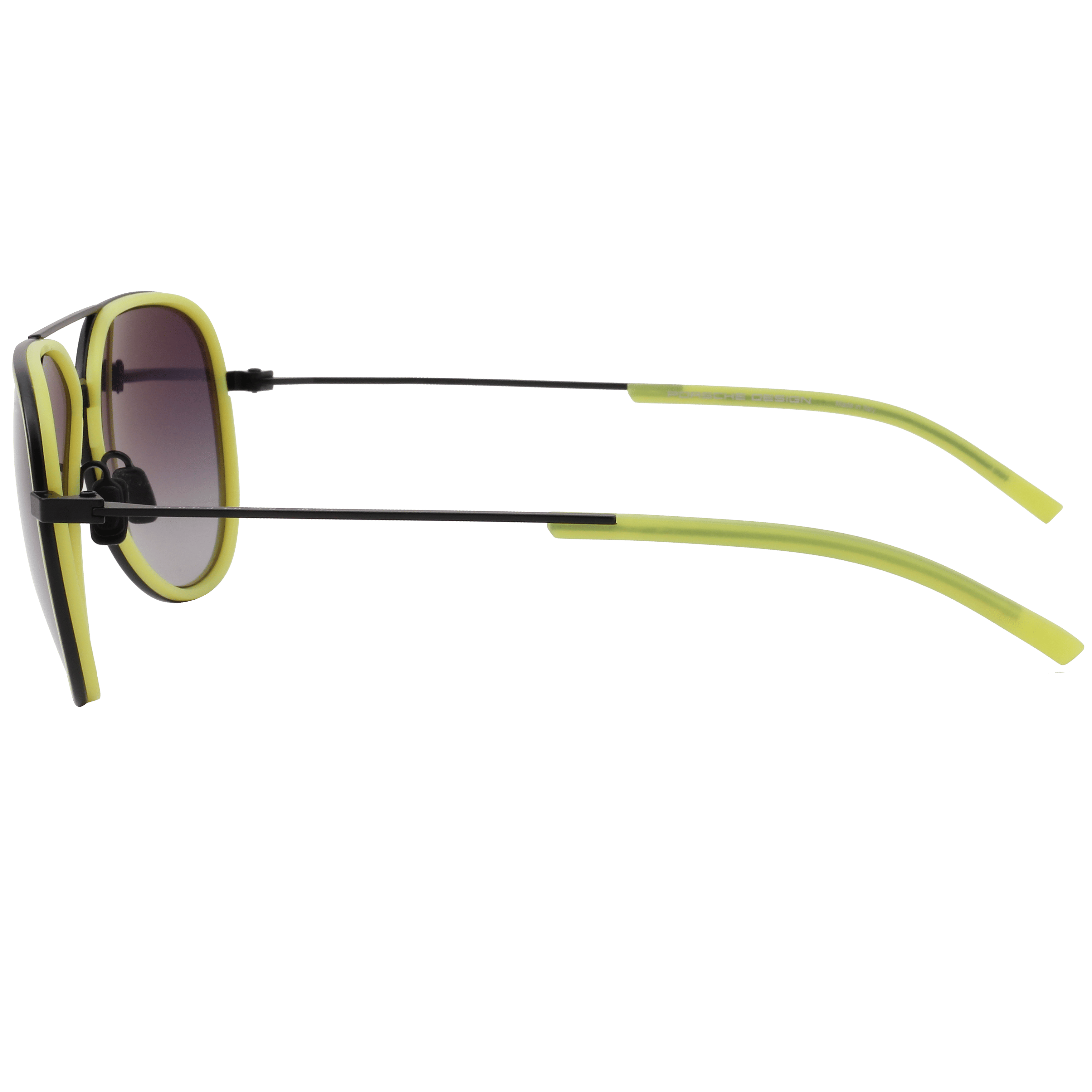 Porsche P 8691 Sunglass Black Male Full Metal Sunglass — Black frame — view 3