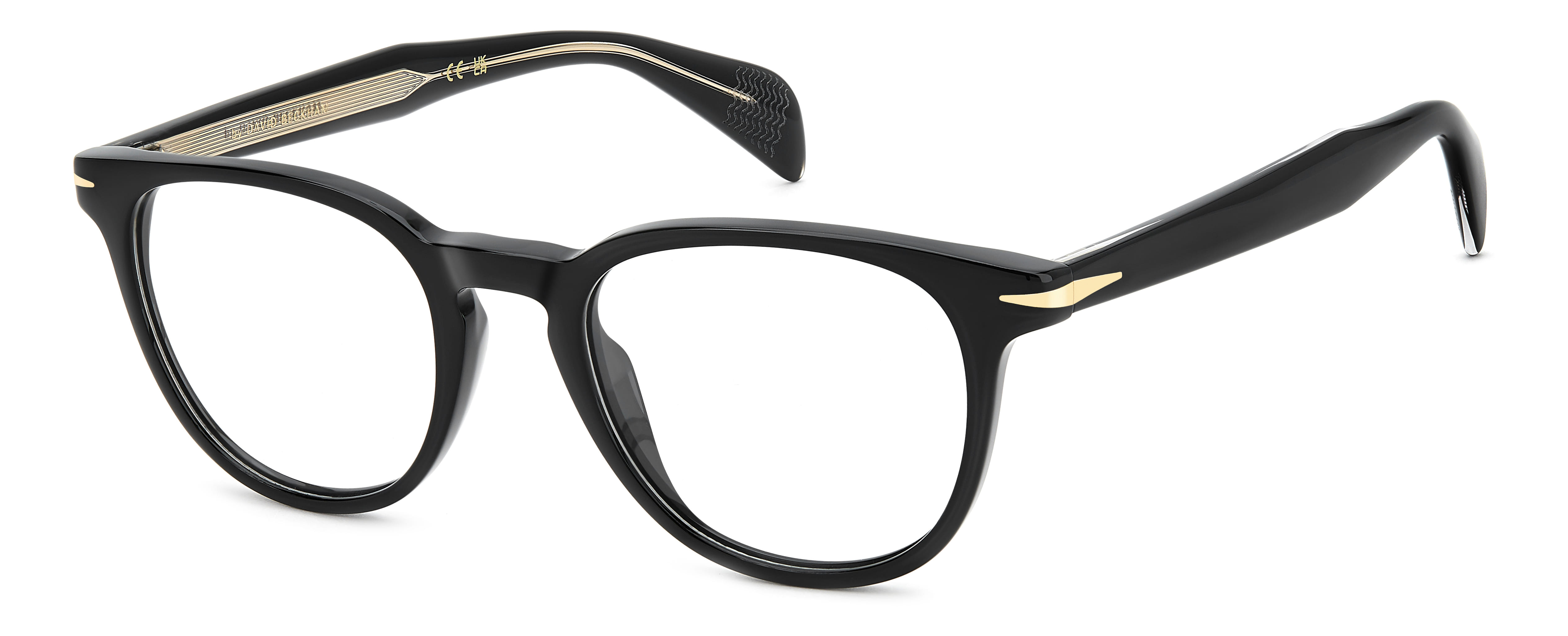 David Beckham DB 1206 Frame Black Unisex Full Shell — Black frame