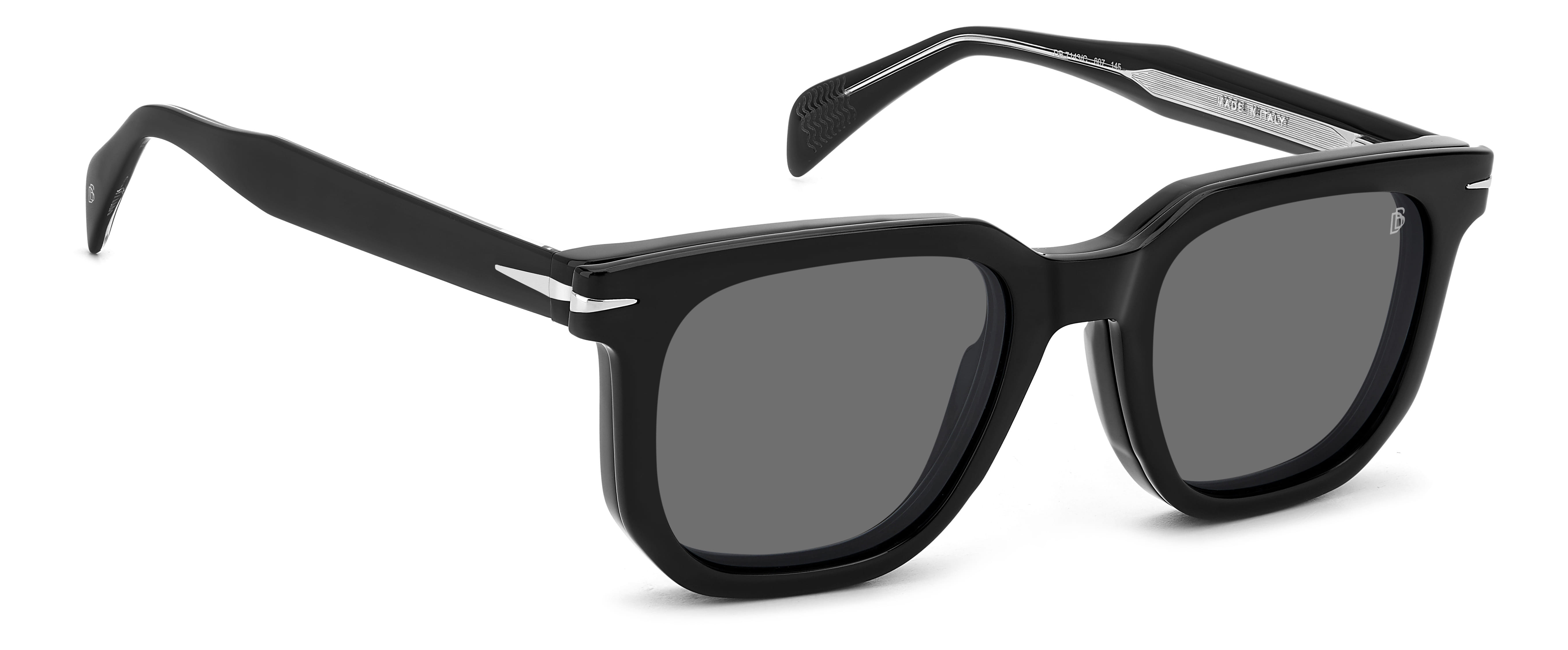 David Beckham DB 7143/C Frame Black Male Full Shell — Black frame