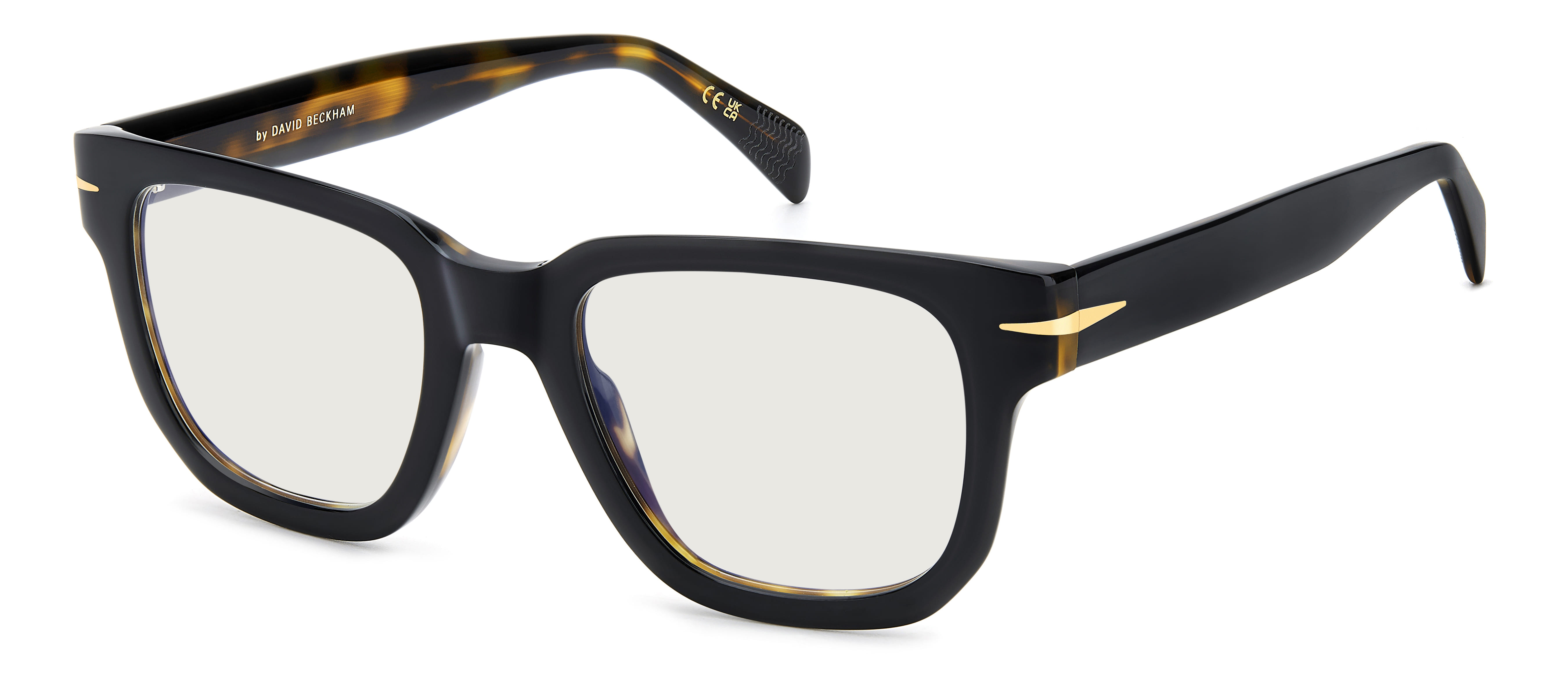 David Beckham DB 7130 Frame Black Male Full Shell — Black frame