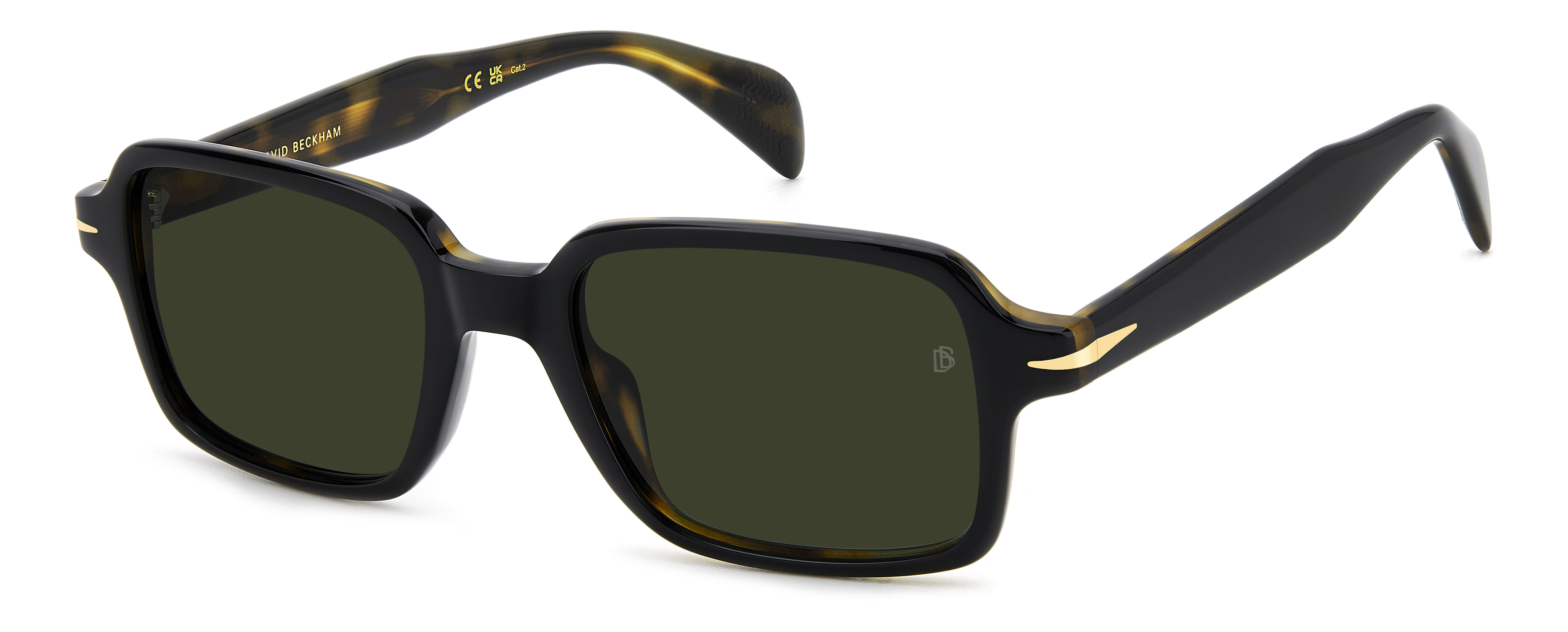 David Beckham DB 1179/S Sunglass Black Unisex Full Shell — Black frame