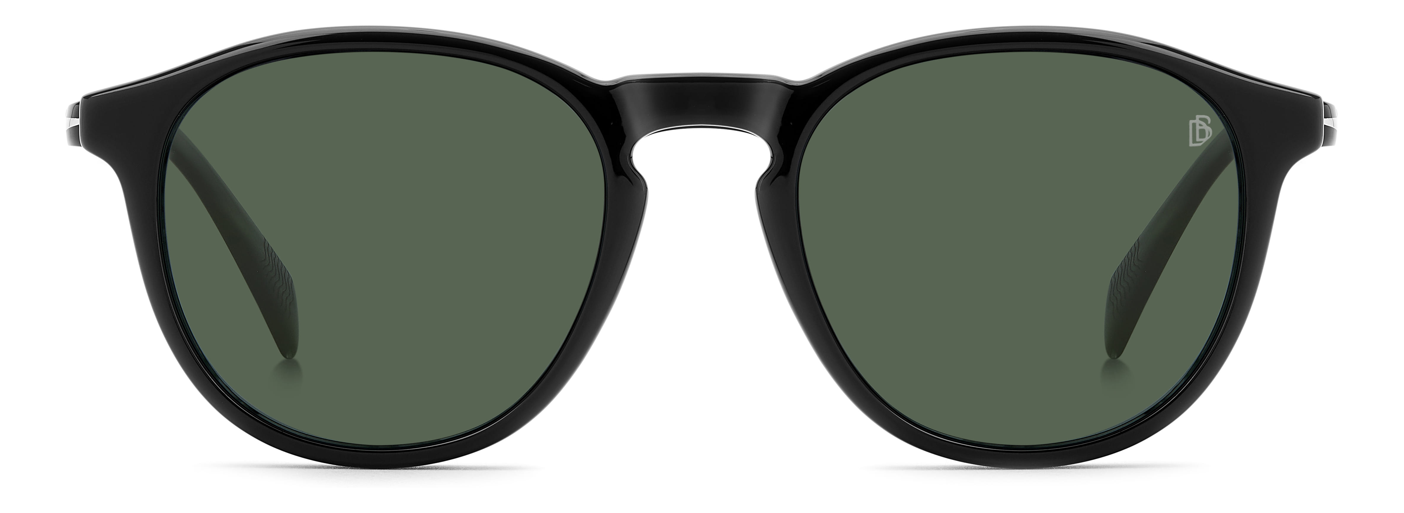 David Beckham DB 1018/C Frame Black Male Full Shell Frame — Black frame — view 2