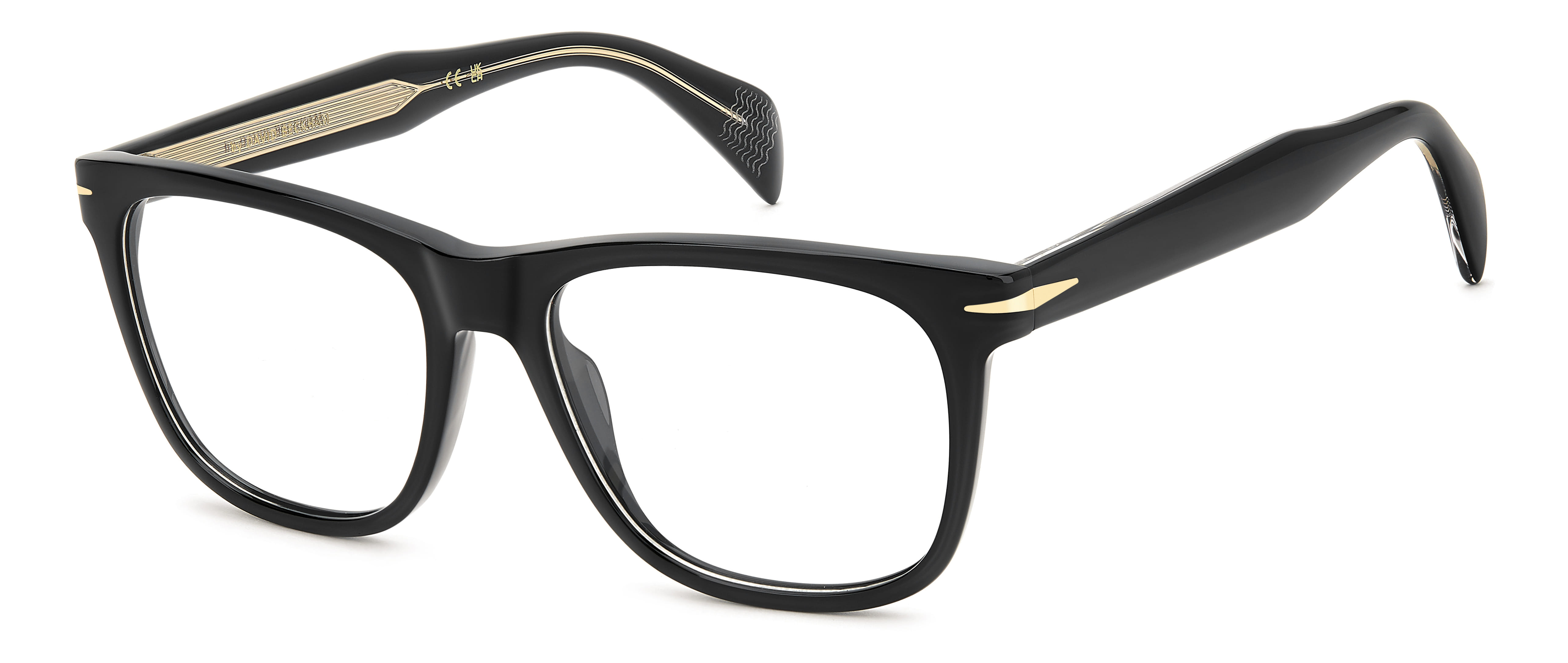 David Beckham DB 1208 Frame Black Male Full Shell — Black frame