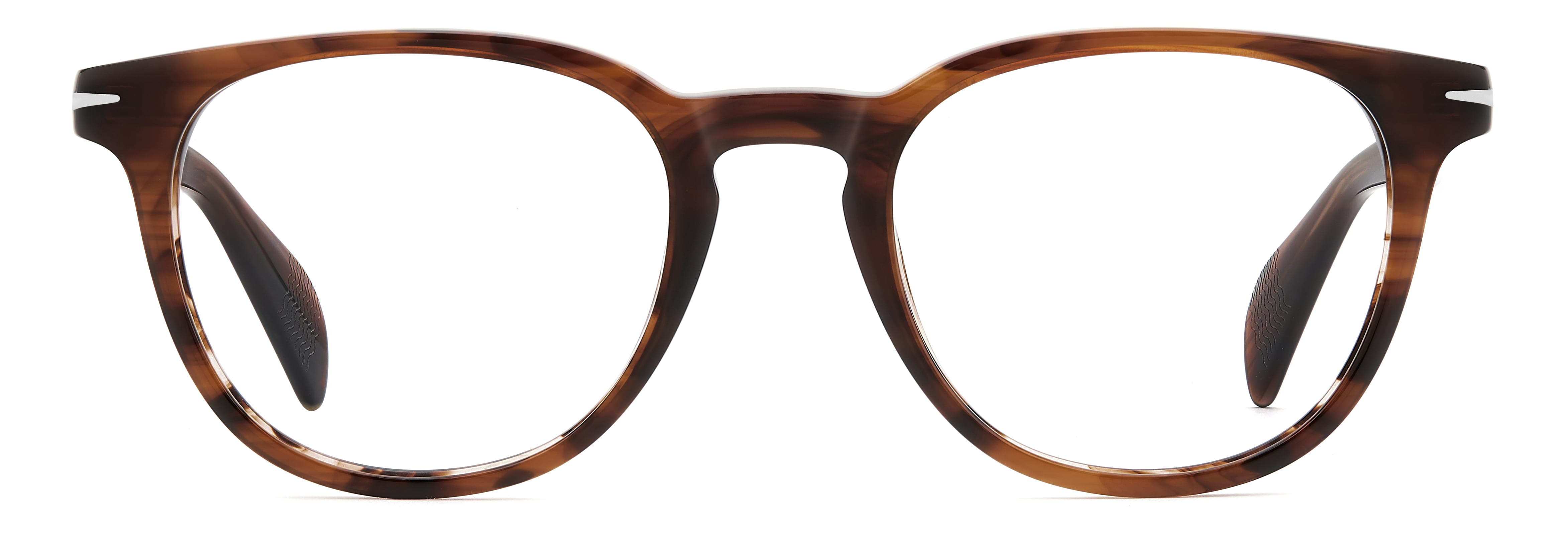 David Beckham DB 1206 Frame Havana Unisex Full Shell Frame — Havana frame — view 2