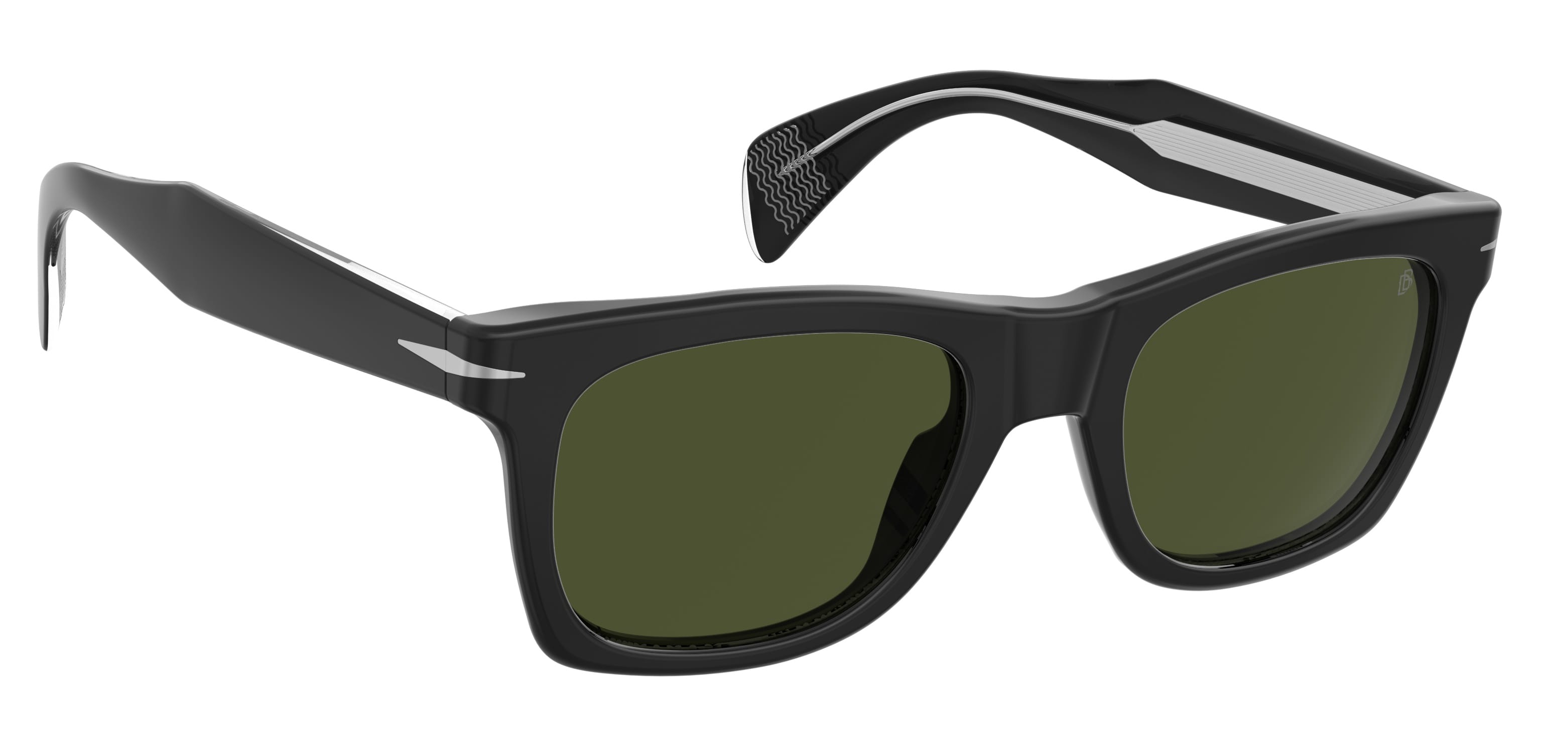 DAVID BECKHAM DB 1222/S 807QT CAT.2 DB 1222/S Sunglass Black Sunglass — Black frame — view 2