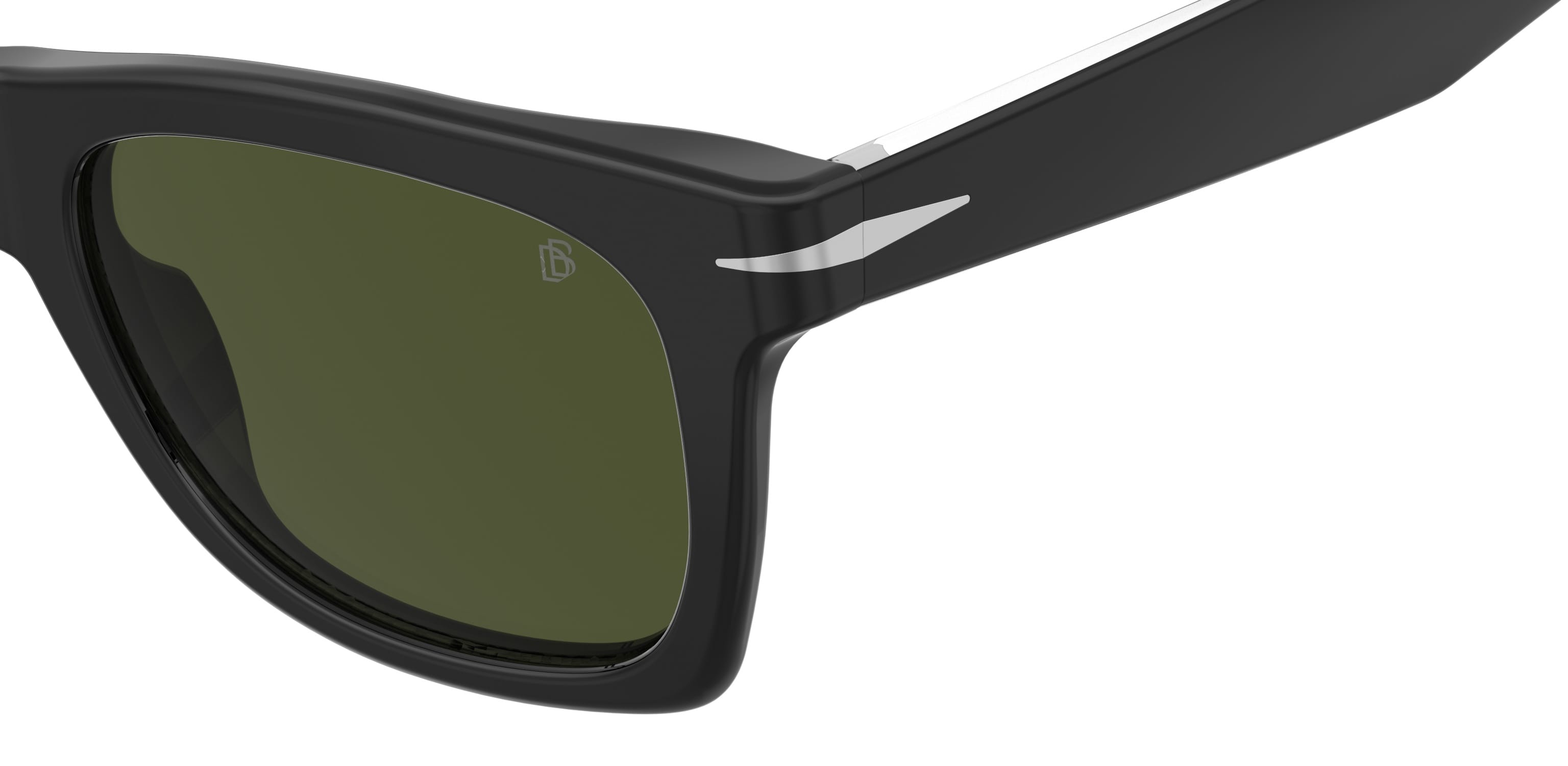 DAVID BECKHAM DB 1222/S 807QT CAT.2 DB 1222/S Sunglass Black Sunglass — Black frame — view 4
