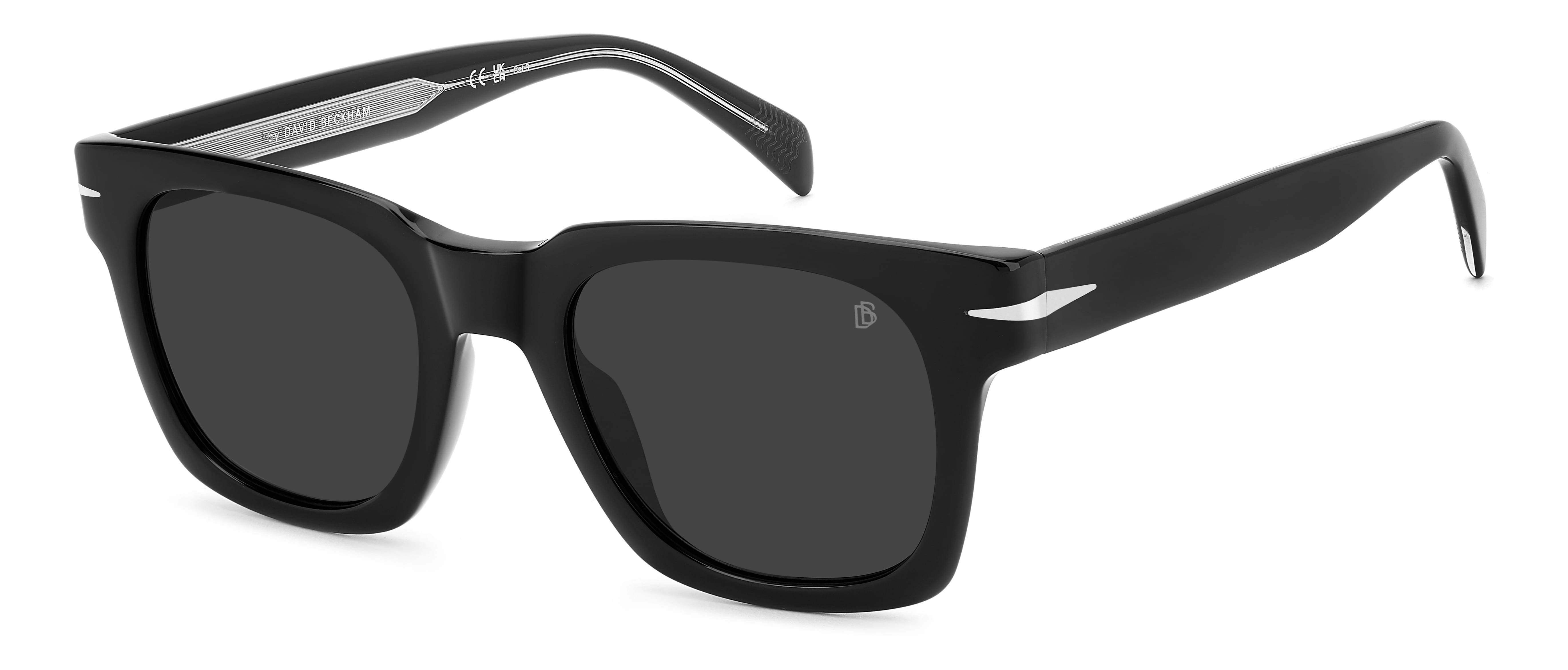DAVID BECKHAM DB 7160/S 807IR CAT.3 DB 7160/S Sunglass Black — Black frame