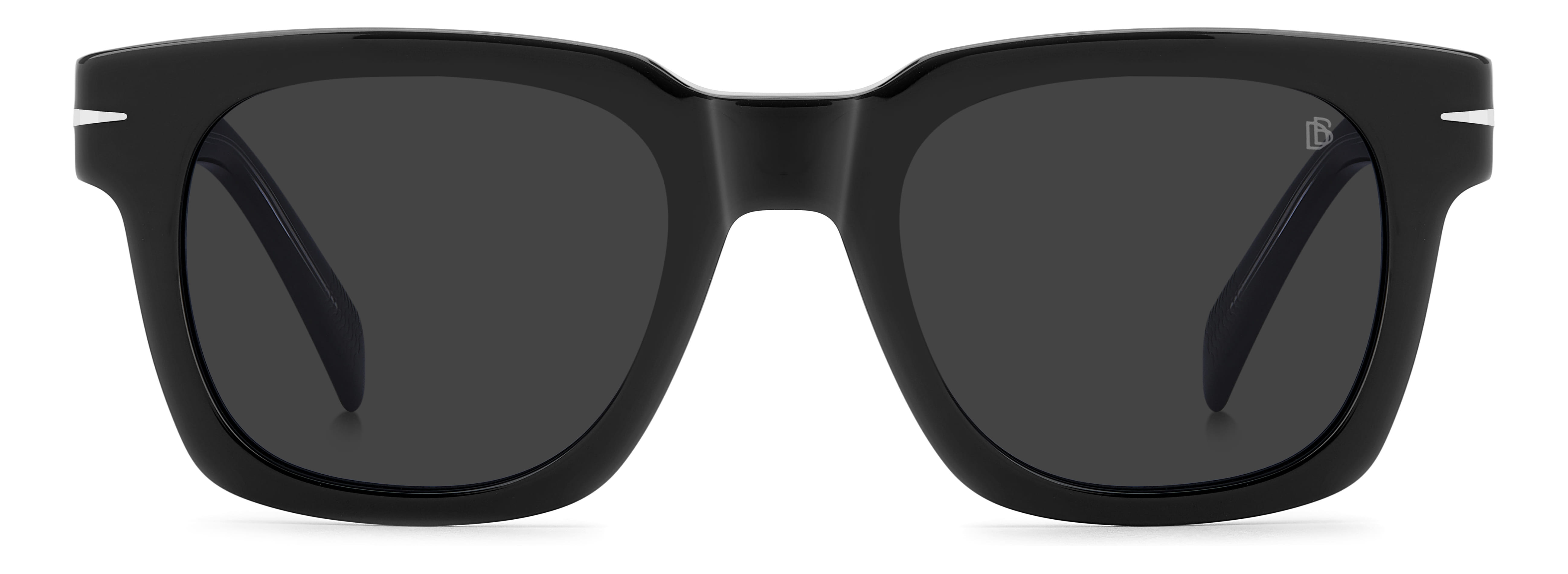 DAVID BECKHAM DB 7160/S 807IR CAT.3 DB 7160/S Sunglass Black Sunglass — Black frame — view 3