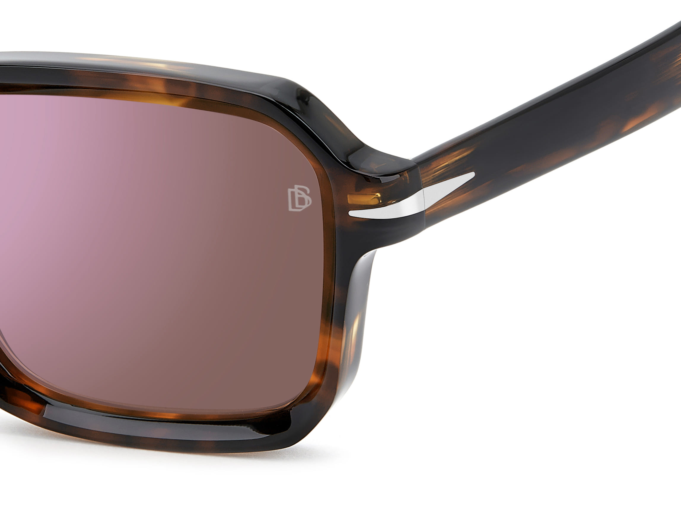 DAVID BECKHAM DB 7147/S WR913 CAT.2 DB 7147/S Sunglass Havan Sunglass — Havana frame — view 4