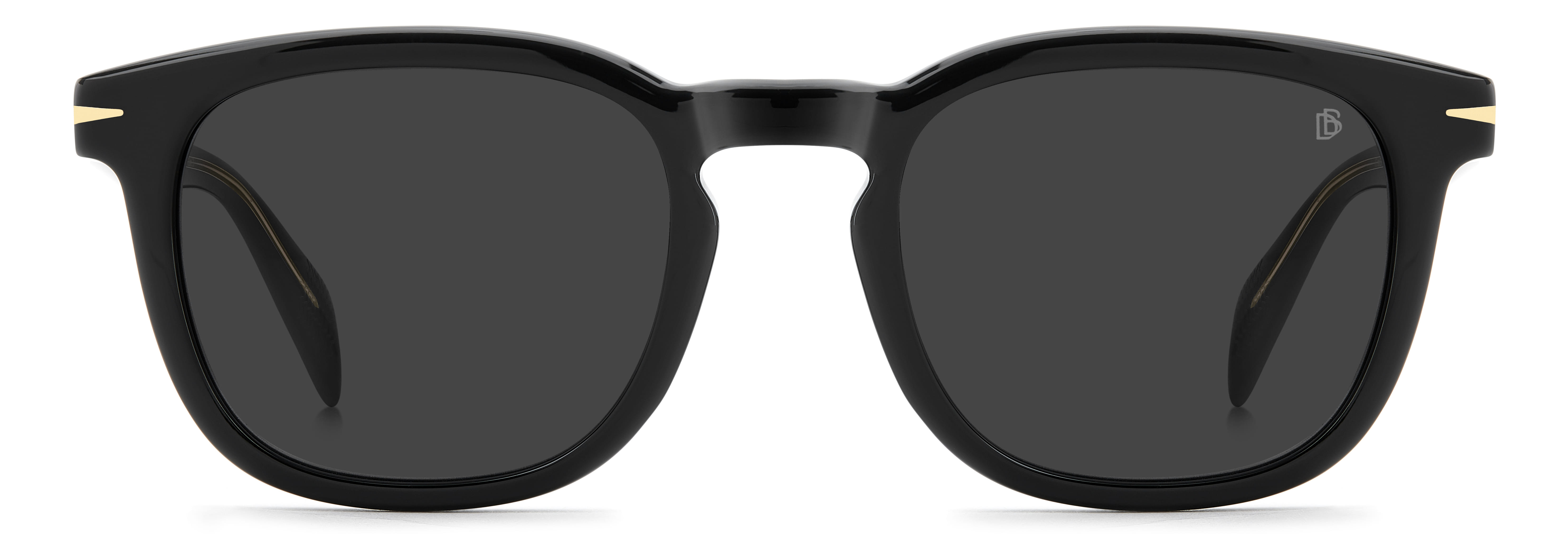DAVID BECKHAM DB 1221/S 807IR CAT.3 DB 1221/S Sunglass Black Sunglass — Black frame — view 3