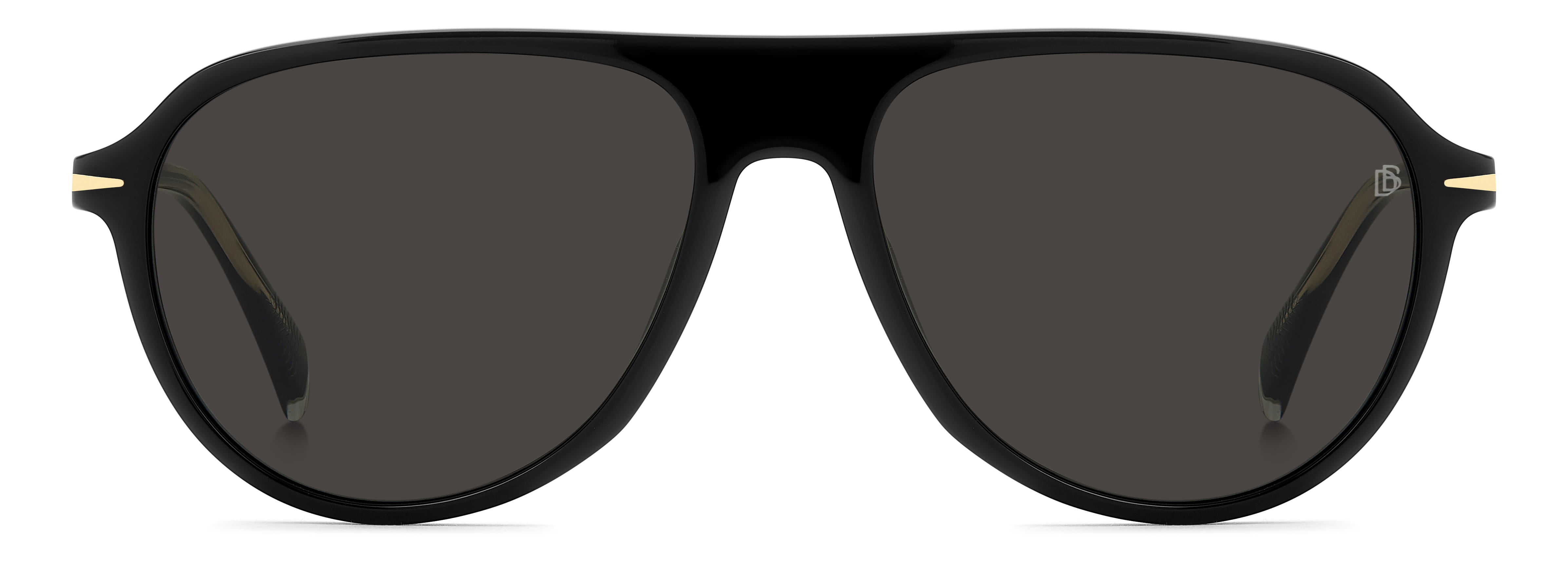 DAVID BECKHAM DB 1200/S 807IR CAT.3 DB 1200/S Sunglass Black Sunglass — Black frame — view 3