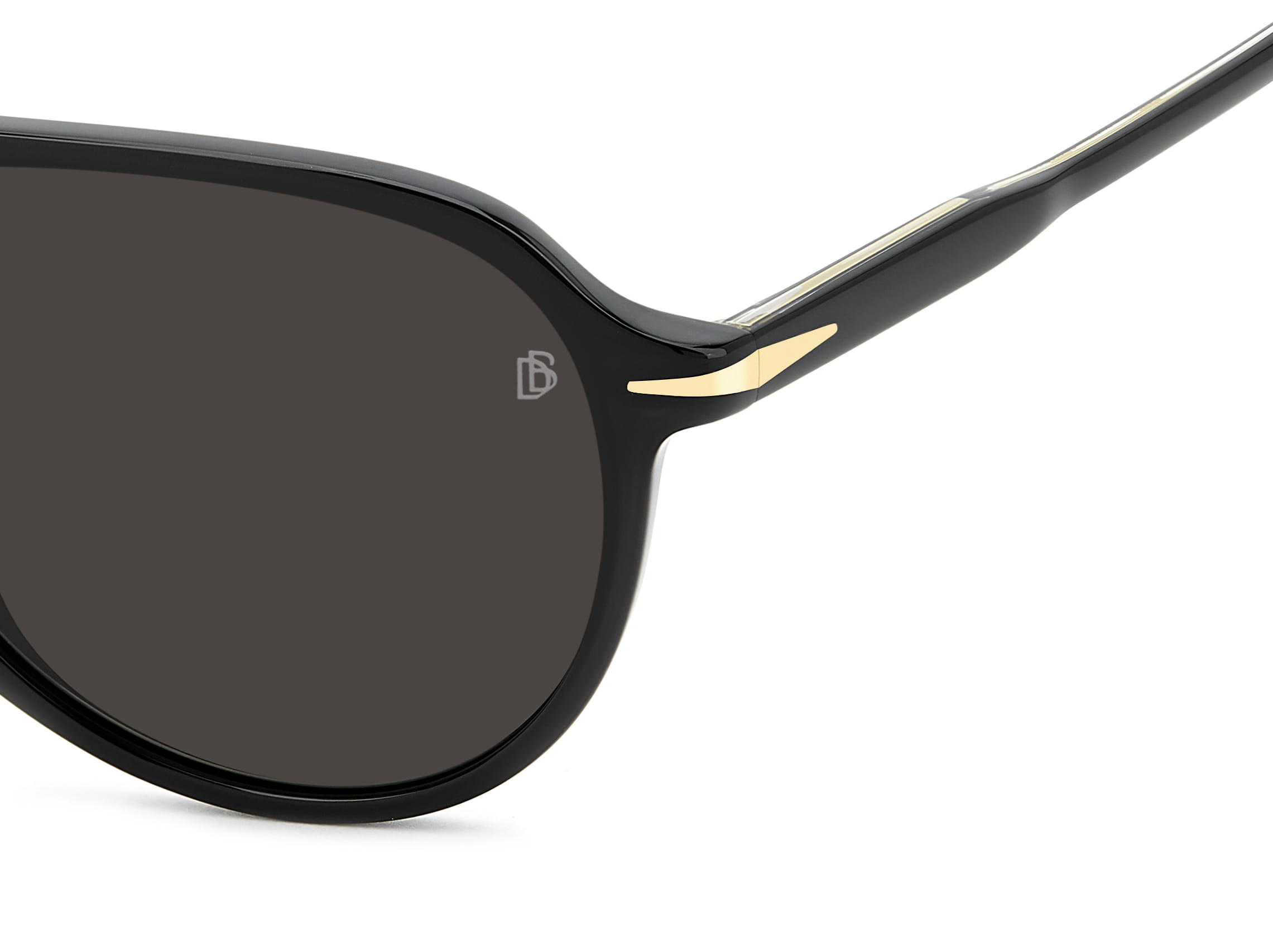 DAVID BECKHAM DB 1200/S 807IR CAT.3 DB 1200/S Sunglass Black Sunglass — Black frame — view 4