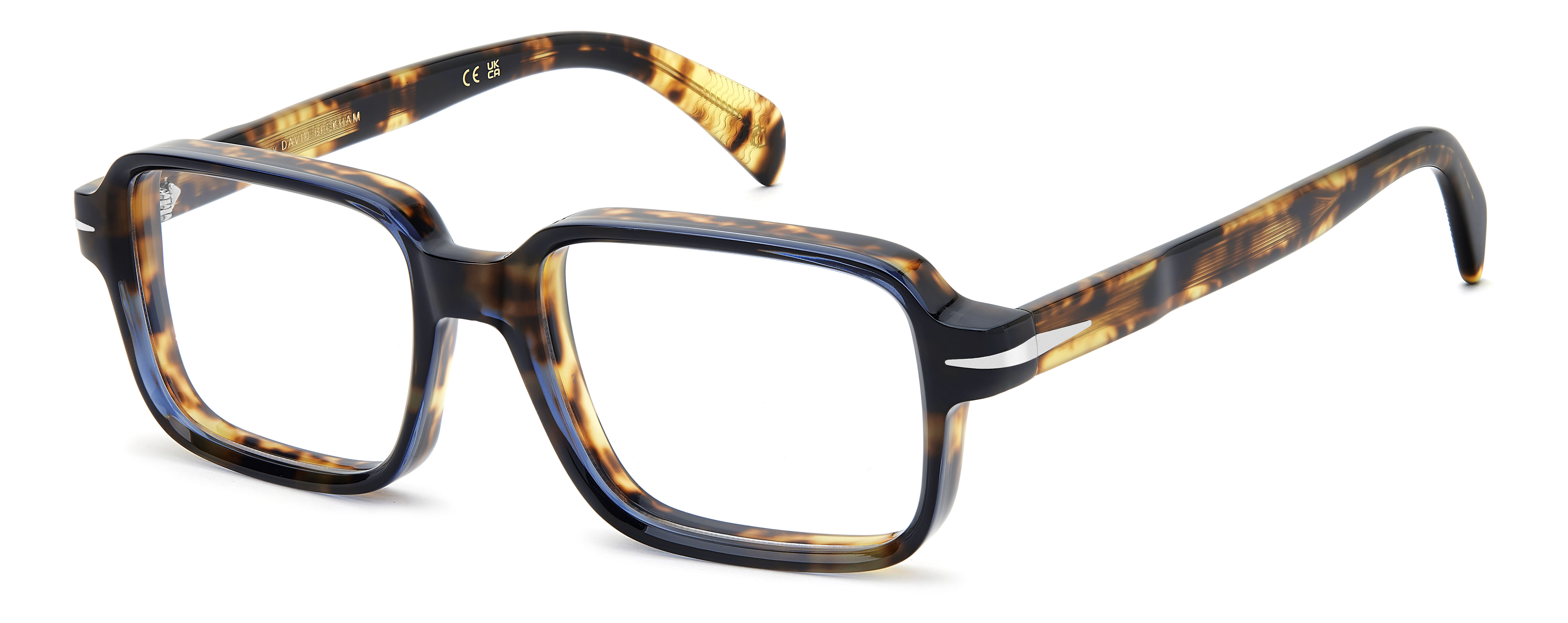 DAVID BECKHAM DB 7167 4FK DB 7167 Frame Blue Male Full Shell Frame — Blue frame — alternate view